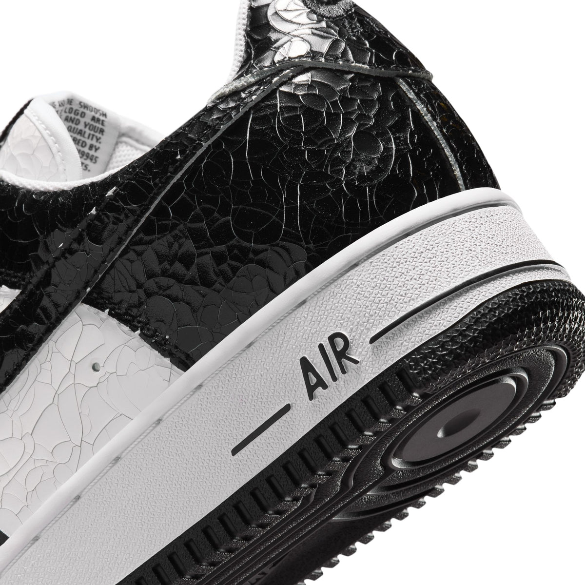 Nike Mens Air Force 1 Cracked Leather Shoes