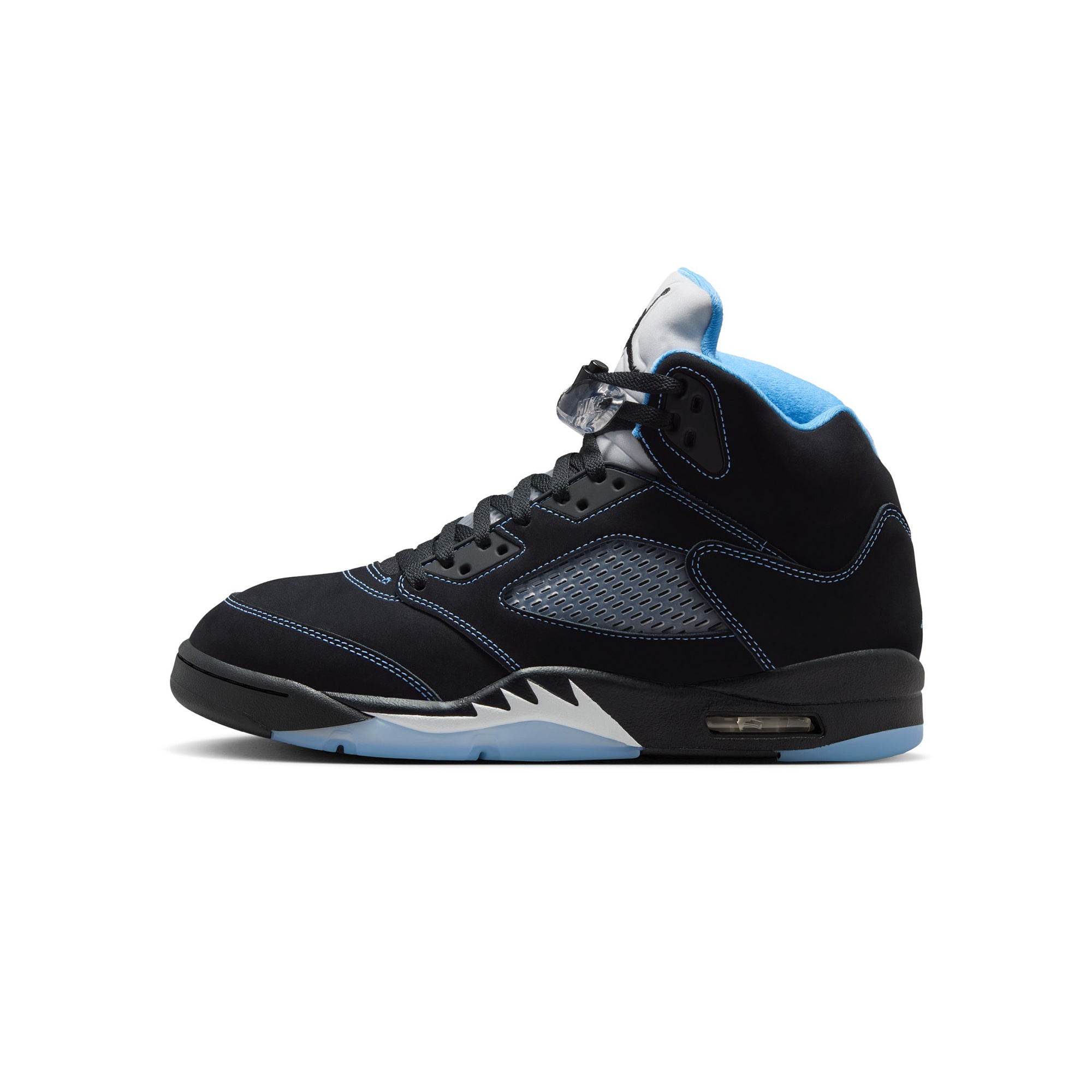 Air Jordan 5 Mens "Black Carolina" Shoes