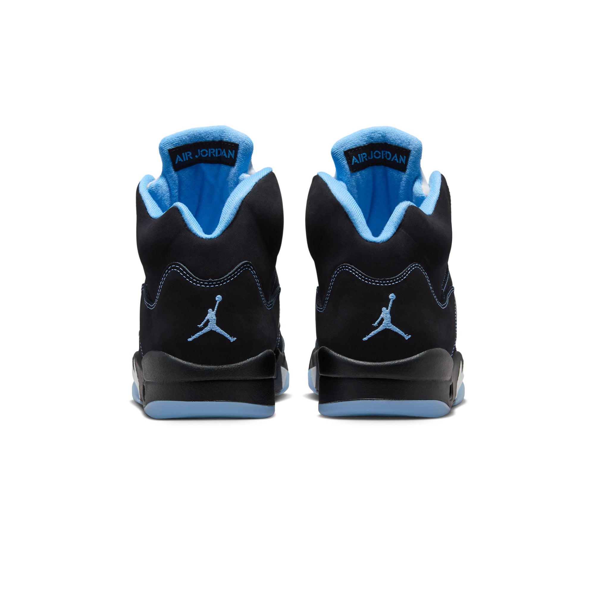 Air Jordan 5 Mens "Black Carolina" Shoes
