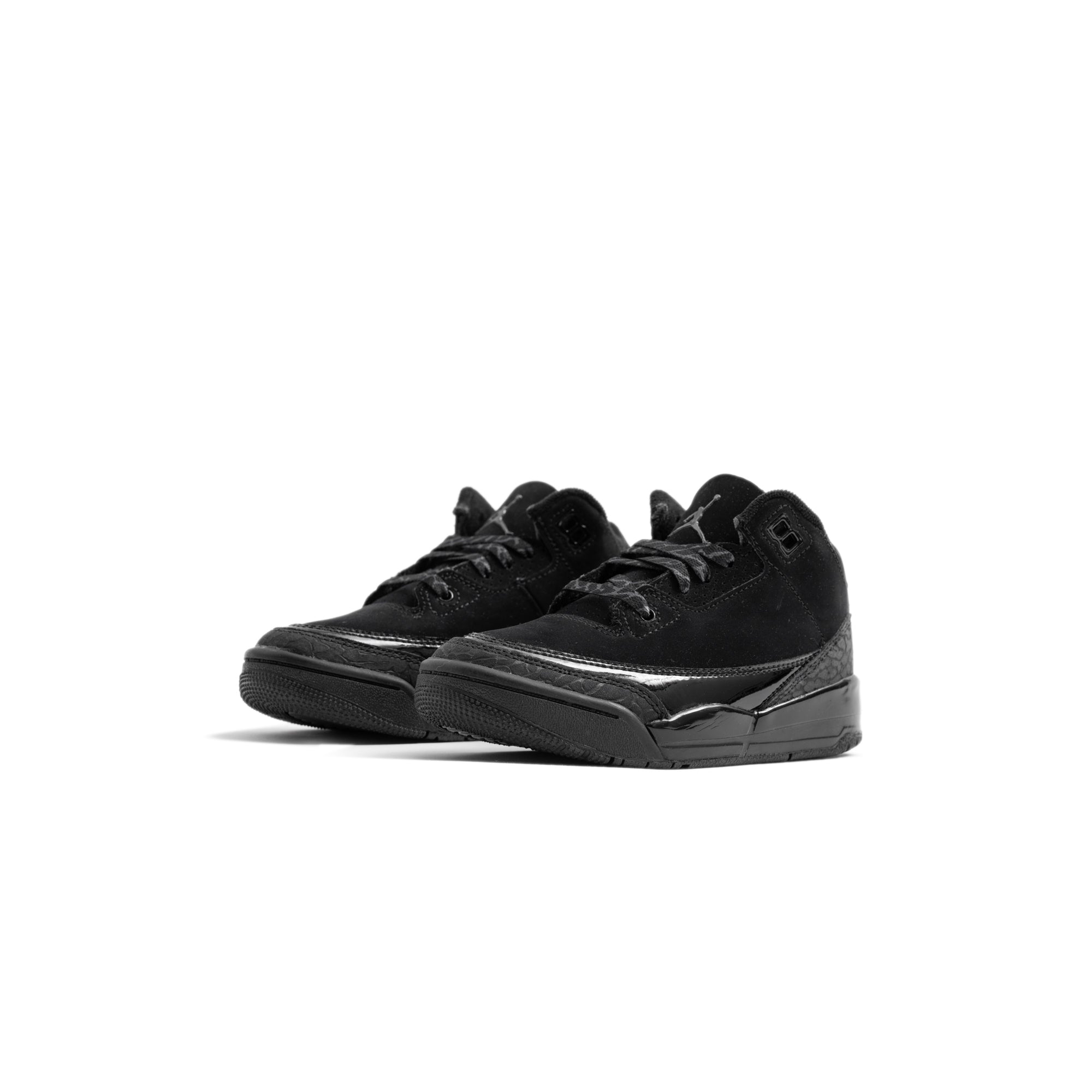 Air Jordan 3 Little Kids Retro "Black Cat' Shoes