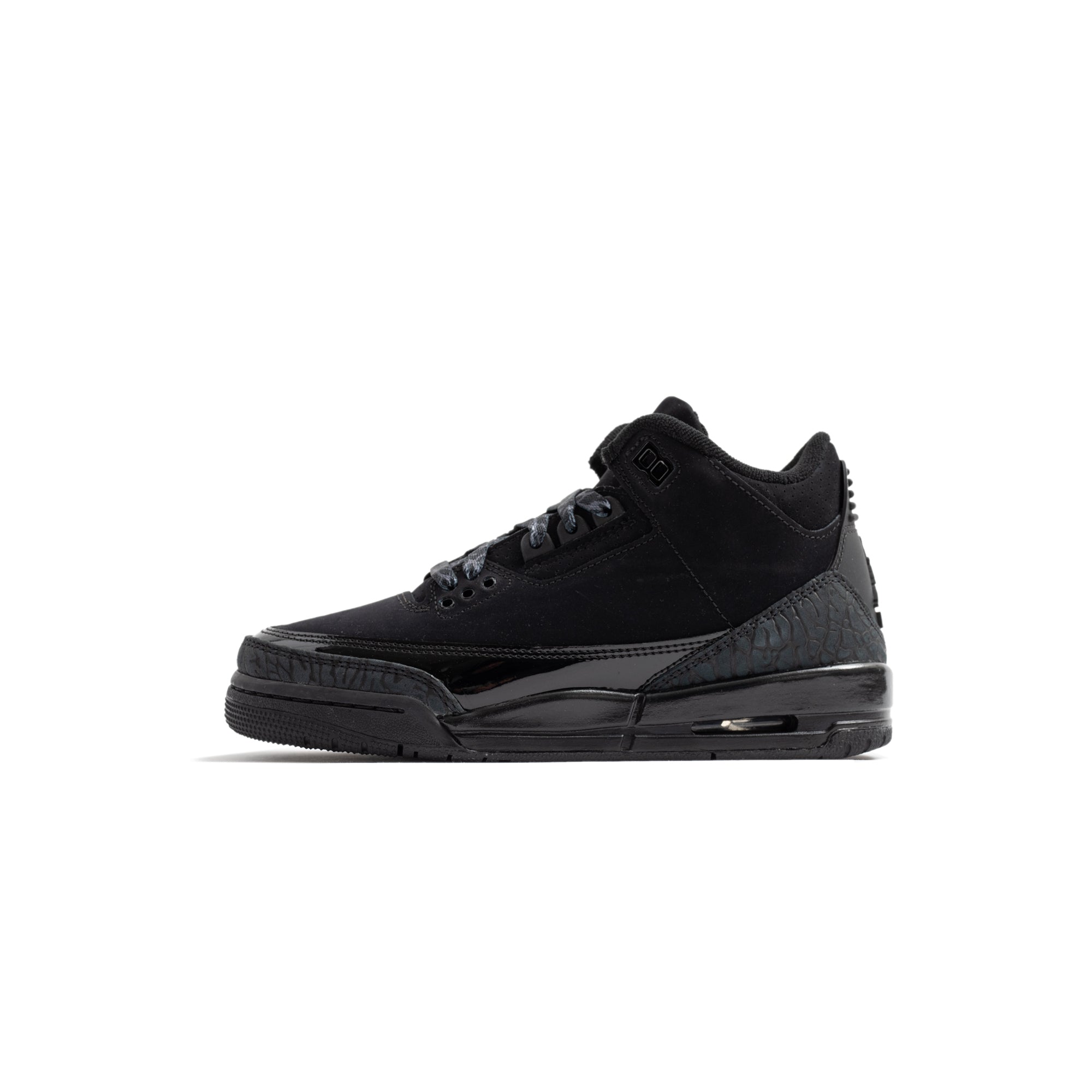 Air Jordan 3 Kids Retro "Black Cat" Shoes