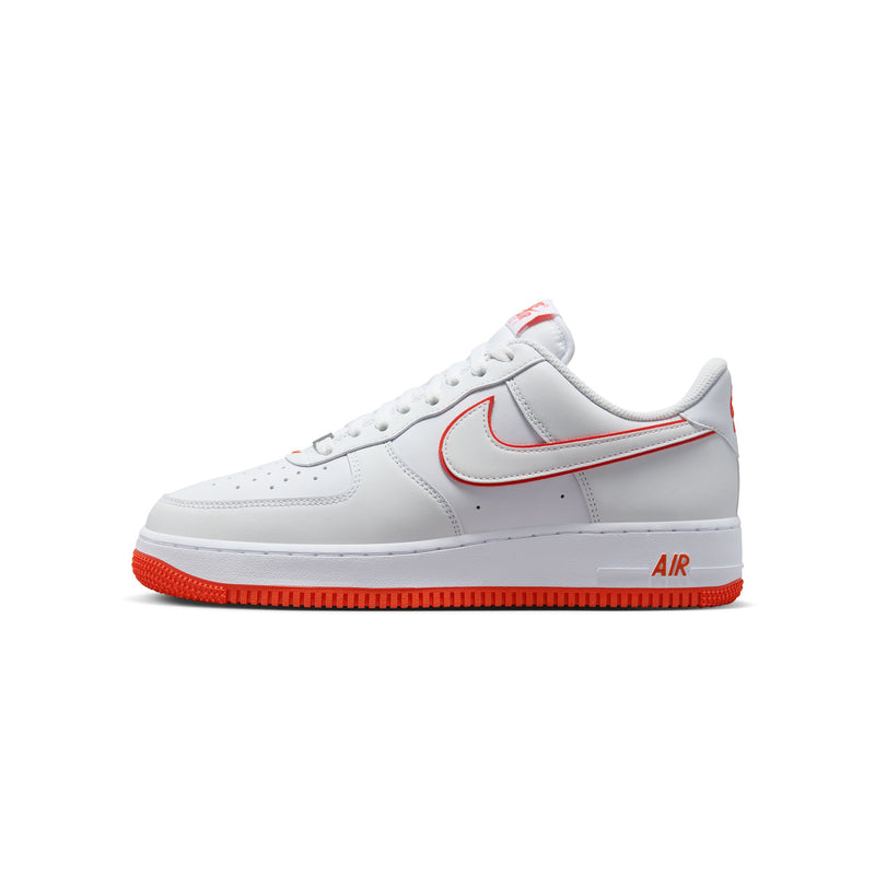 Nike Air Force 1 '07 Shoes 'White/Picante Red'