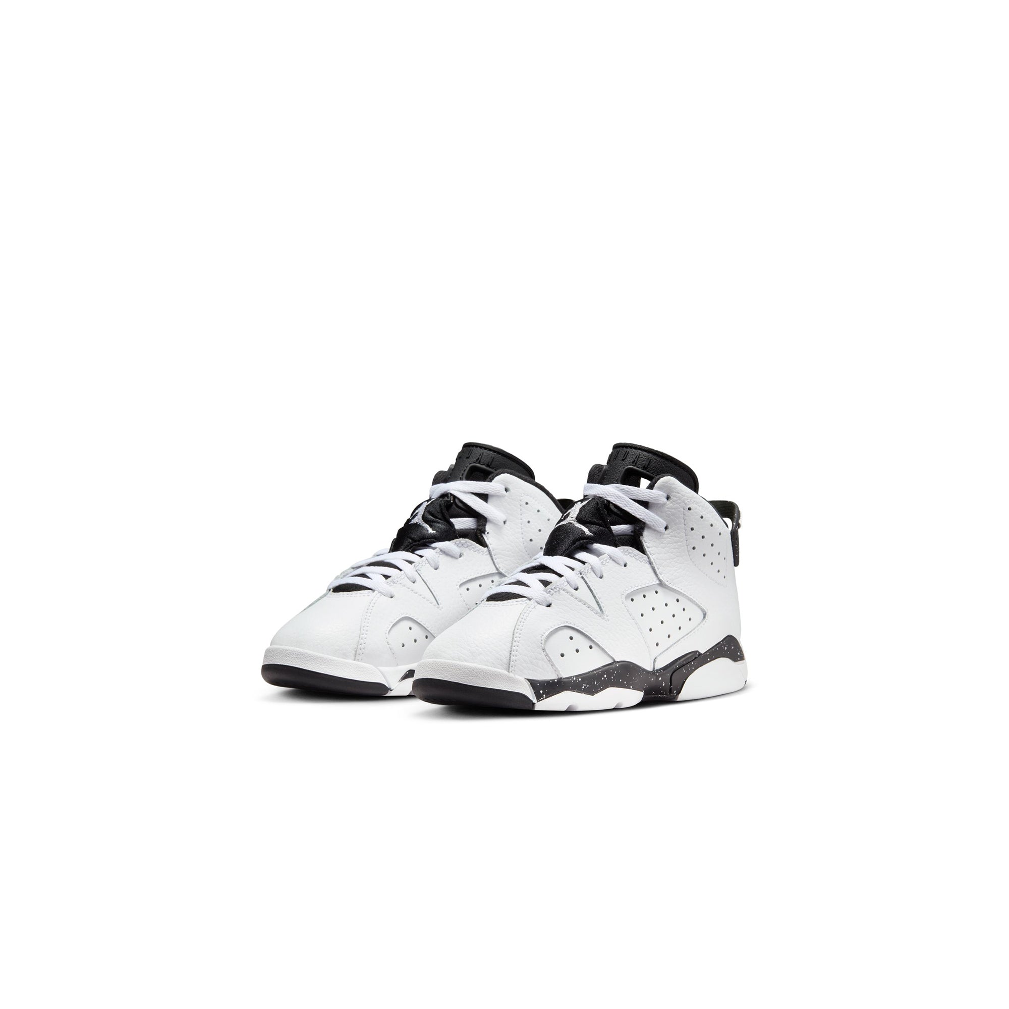 Air Jordan 6 Little Kids Retro Low "Reverse Oreo" Shoes