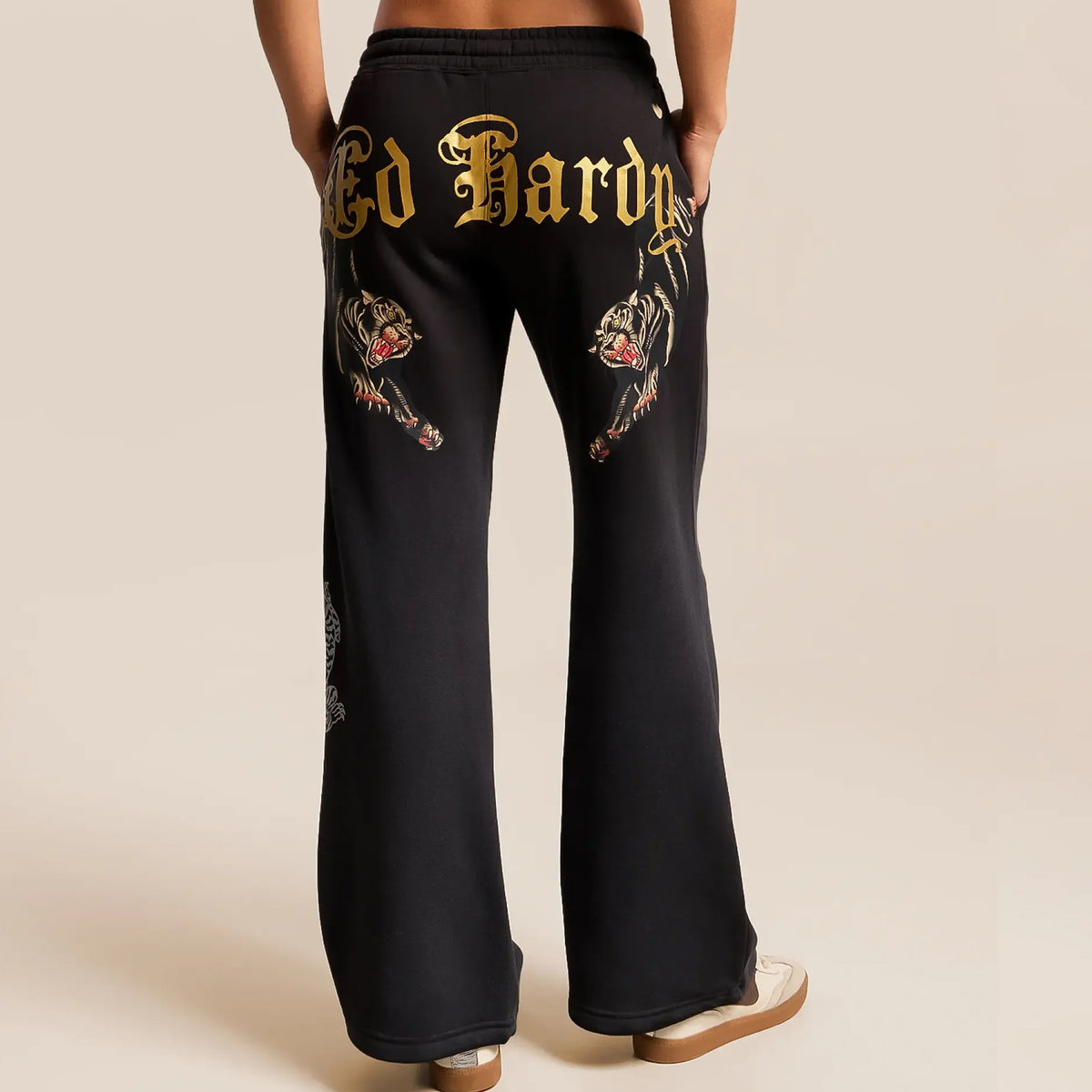 Ed Hardy Womens Panther Sweatpants