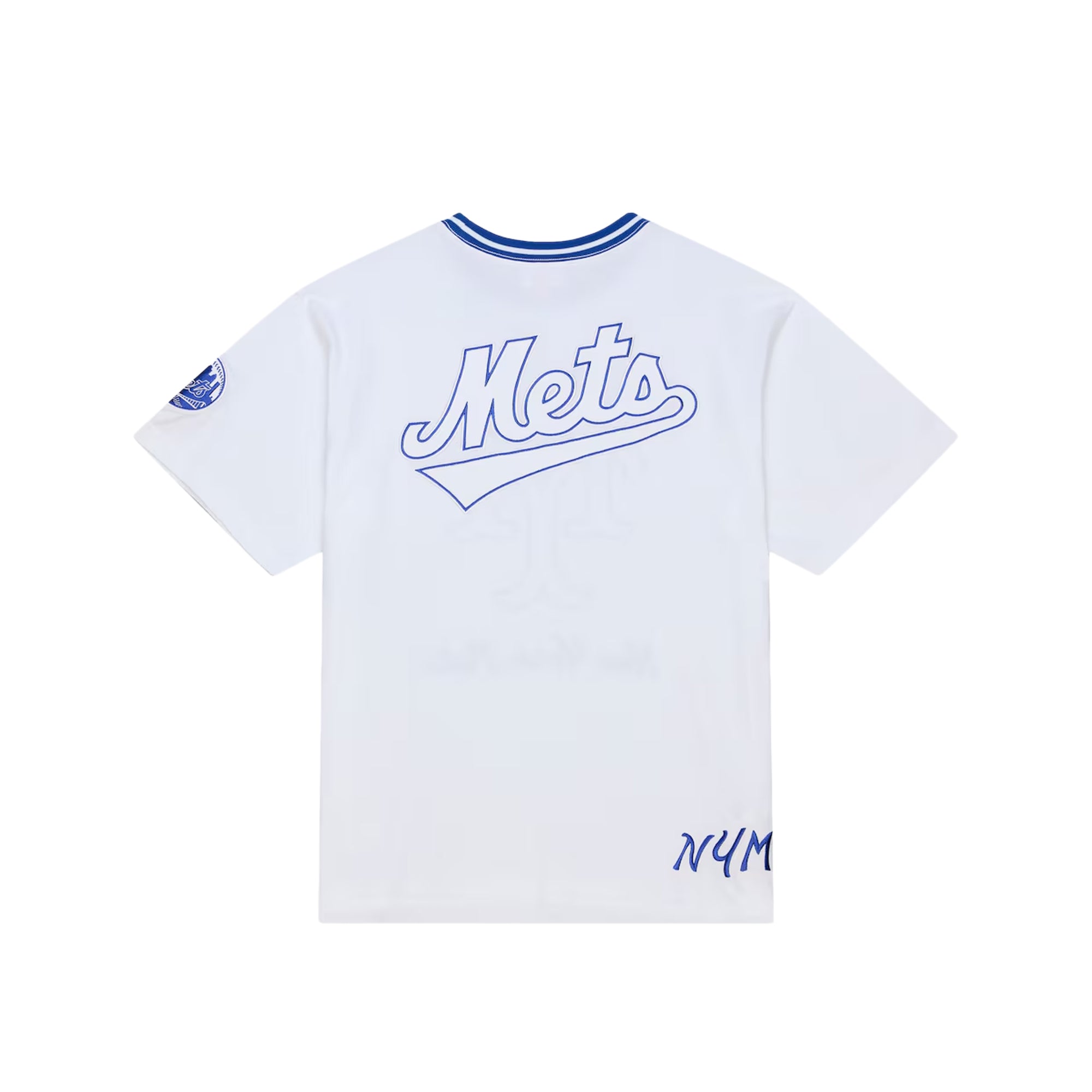 Mitchell & Ness Mens MLB New York Mets Arctic White Tee