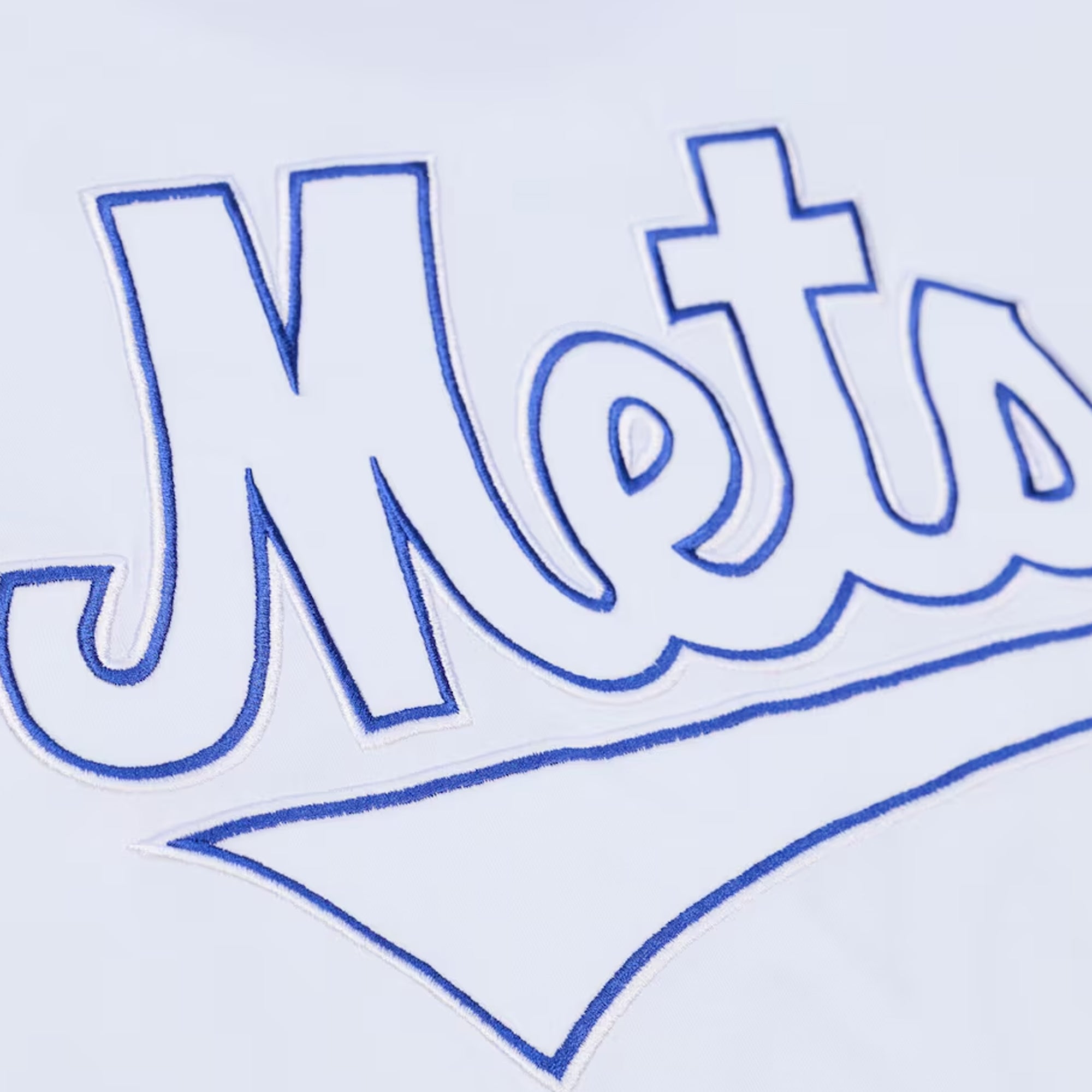 Mitchell & Ness Mens MLB New York Mets Arctic White Tee