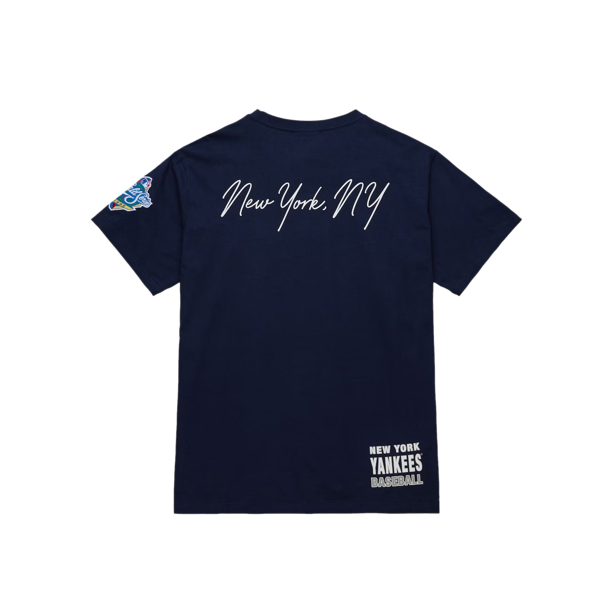 Mitchell & Ness Mens MLB New York Yankees Double Clutch Premium Tee