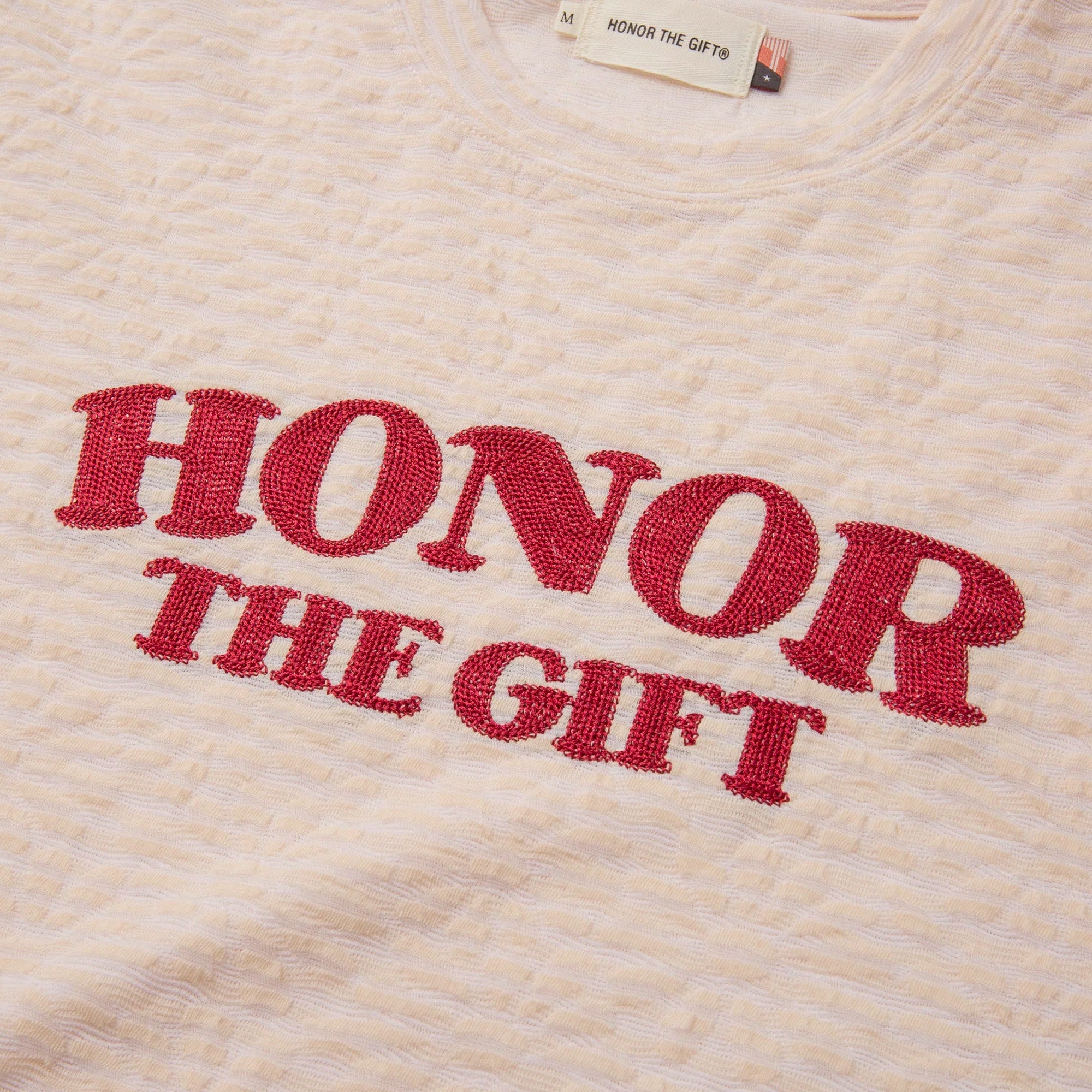 Honor The Gift Mens Stripe Box SS Tee