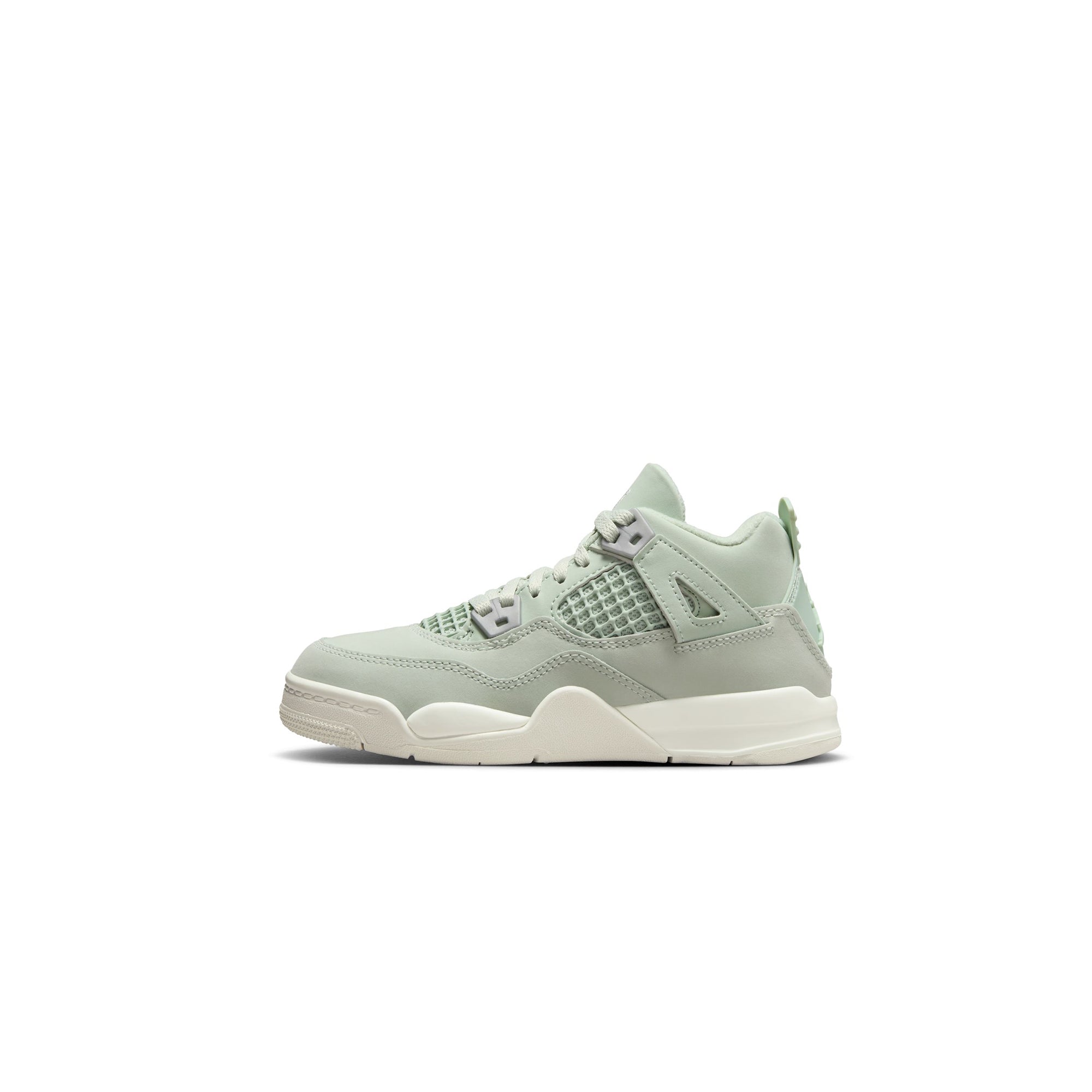 Air Jordan 4 Little Kids Retro "Seafoam" Shoes