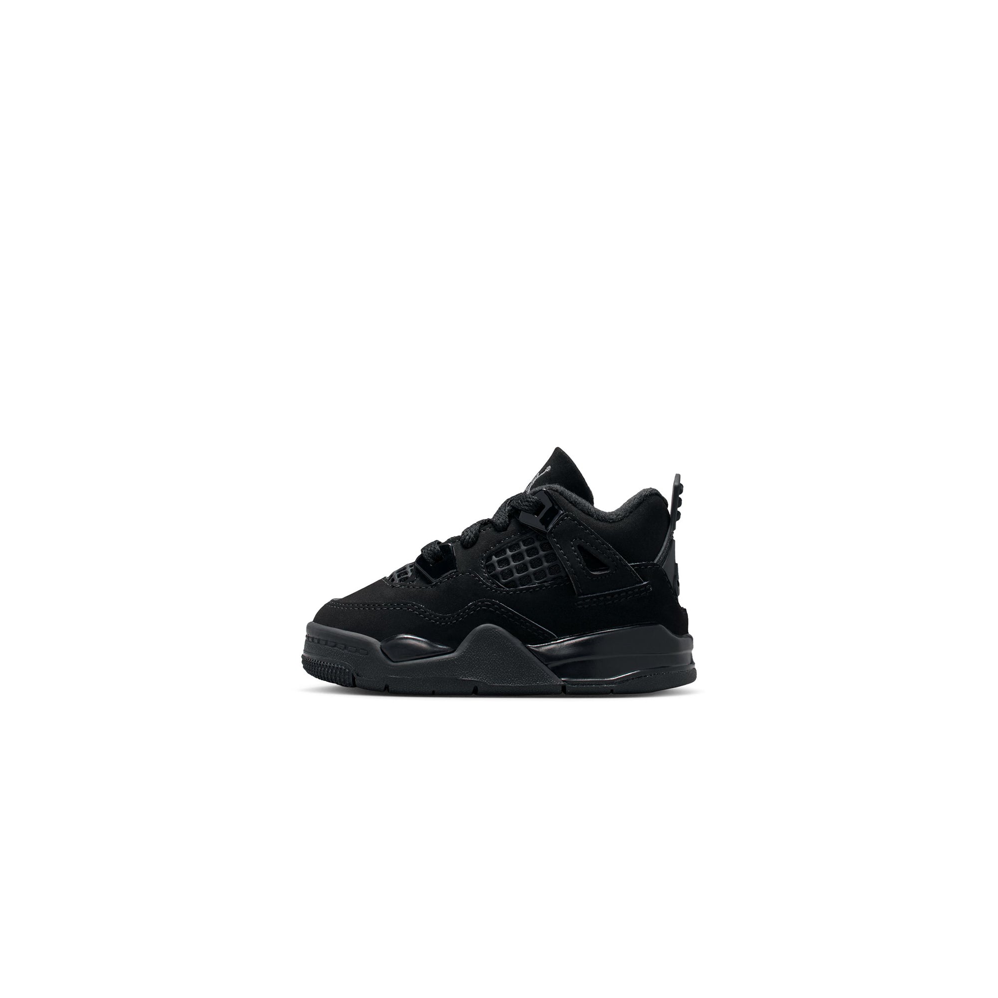 Air Jordan 4 Infants Retro "Black Cat" Shoes