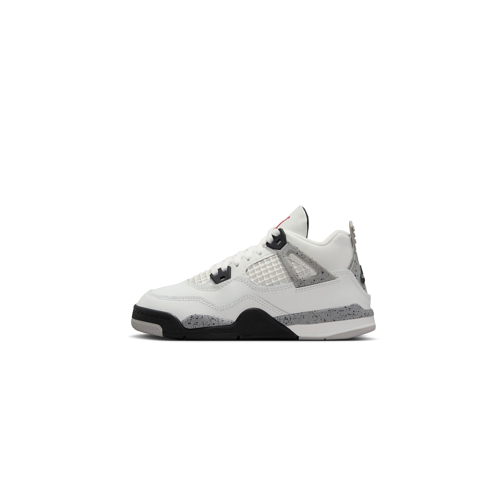 Air Jordan 4 Little Kids Retro "White Cement" Shoes