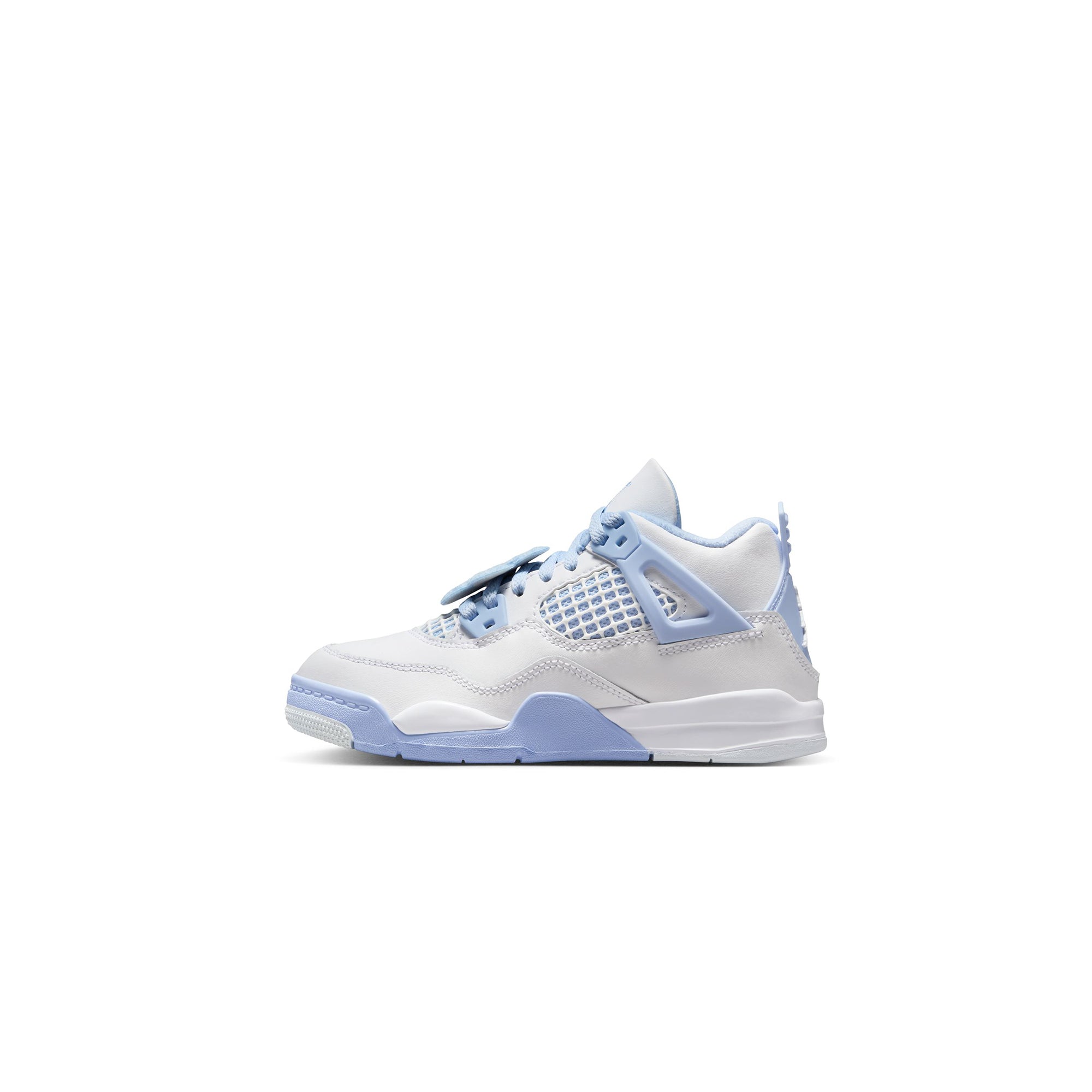Air Jordan 4 Little Kids Retro "Aluminum" Shoes