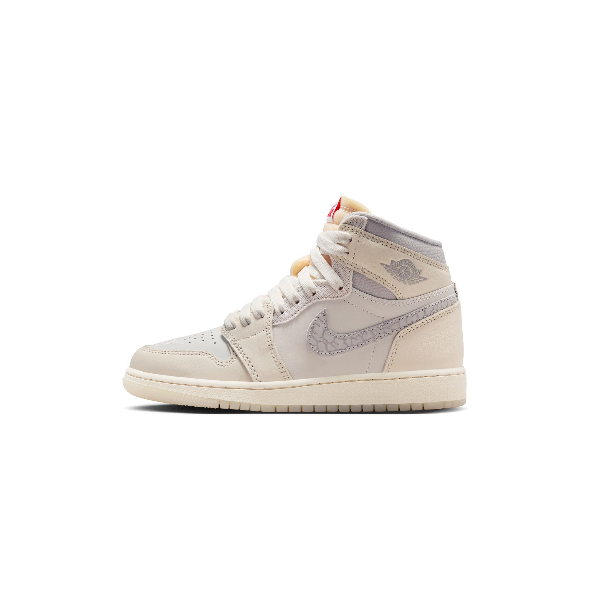 Air Jordan 1 Kids Retro High OG "Sail University Red" Shoes