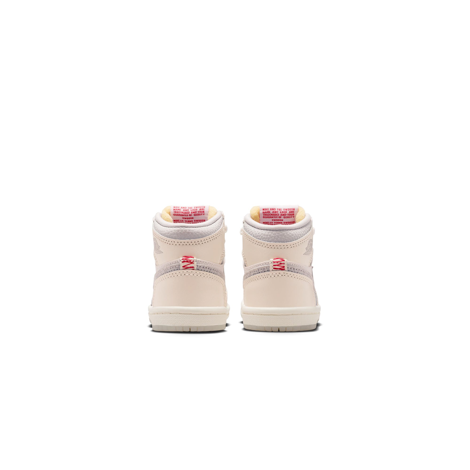 AIr Jordan 1 Infants Retro High OG "Sail University Red" Shoes