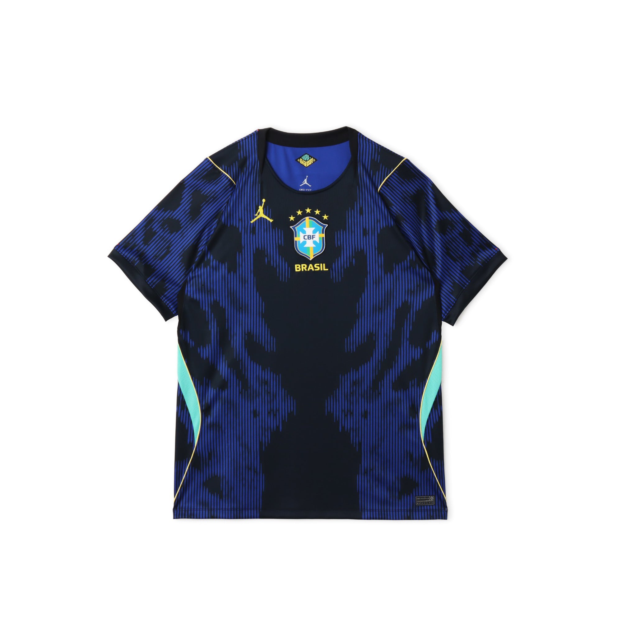 【新品】ブラジル代表　NIKE Jordan x Brasil CBF サッカー Air Jordan x CBF Mens Dri-Fit Shortsleeve Stadium Away Jersey