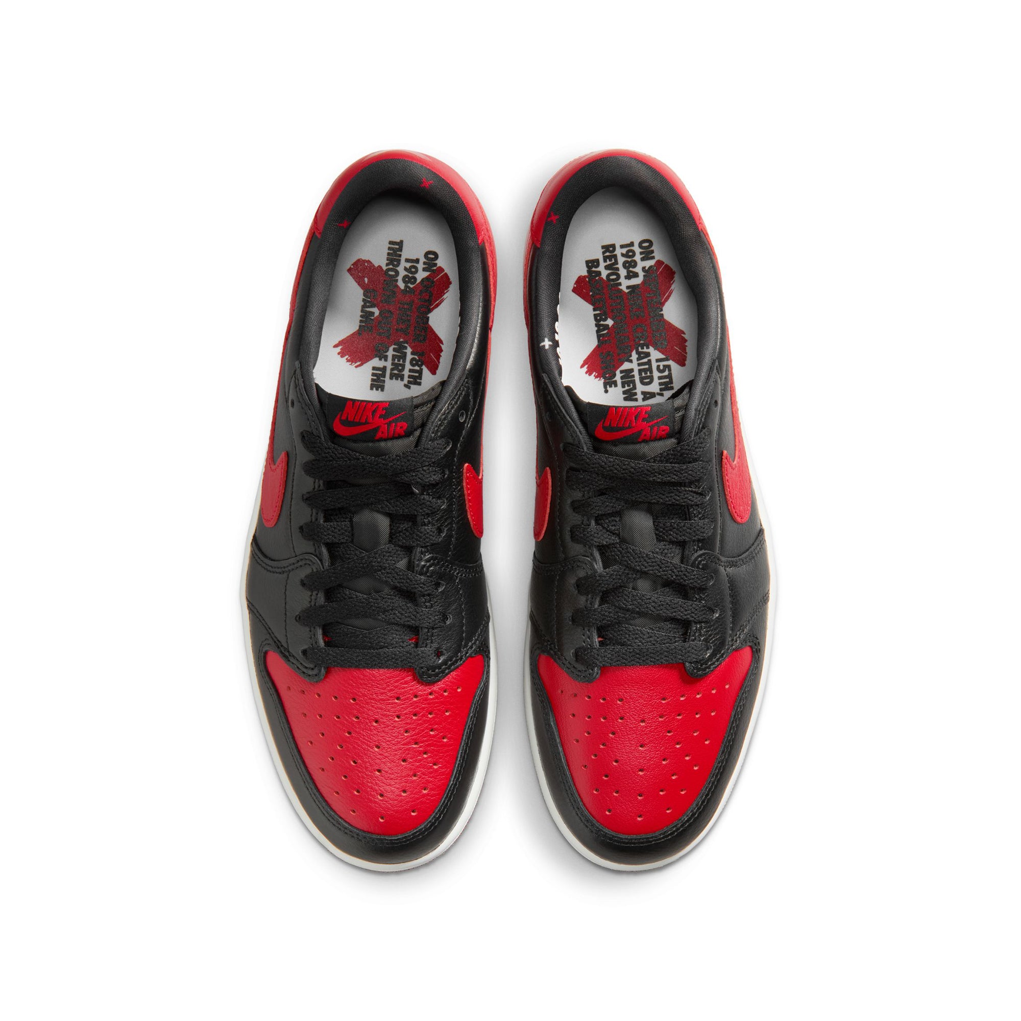 Air Jordan 1 Mens Retro Low OG "Banned" Shoes