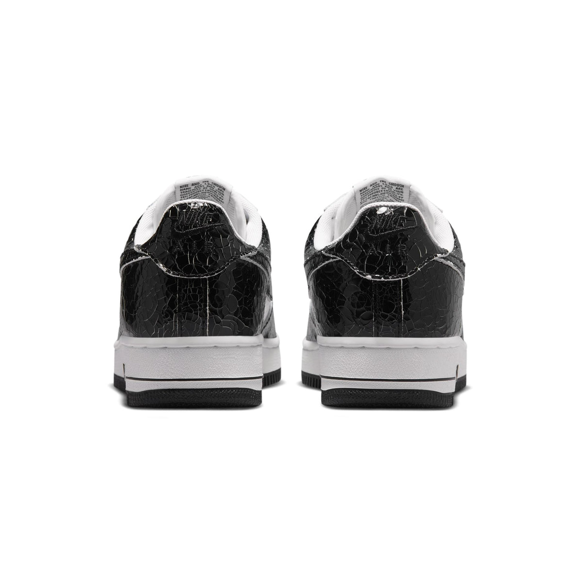 Nike Mens Air Force 1 Cracked Leather Shoes