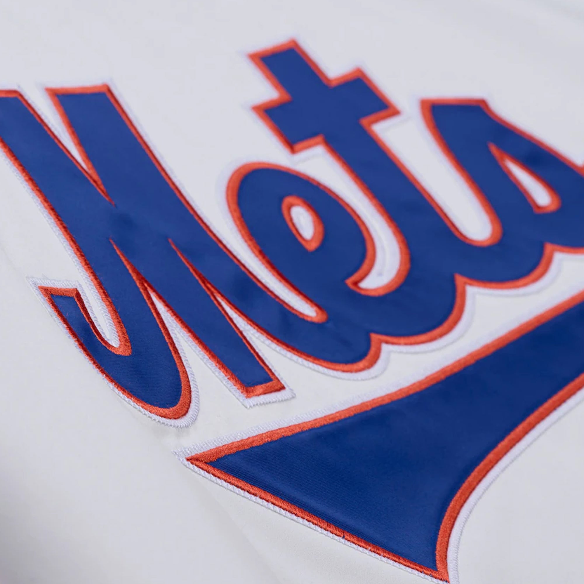Mitchell & Ness Mens MLB New York Mets Reversible Satin Jacket