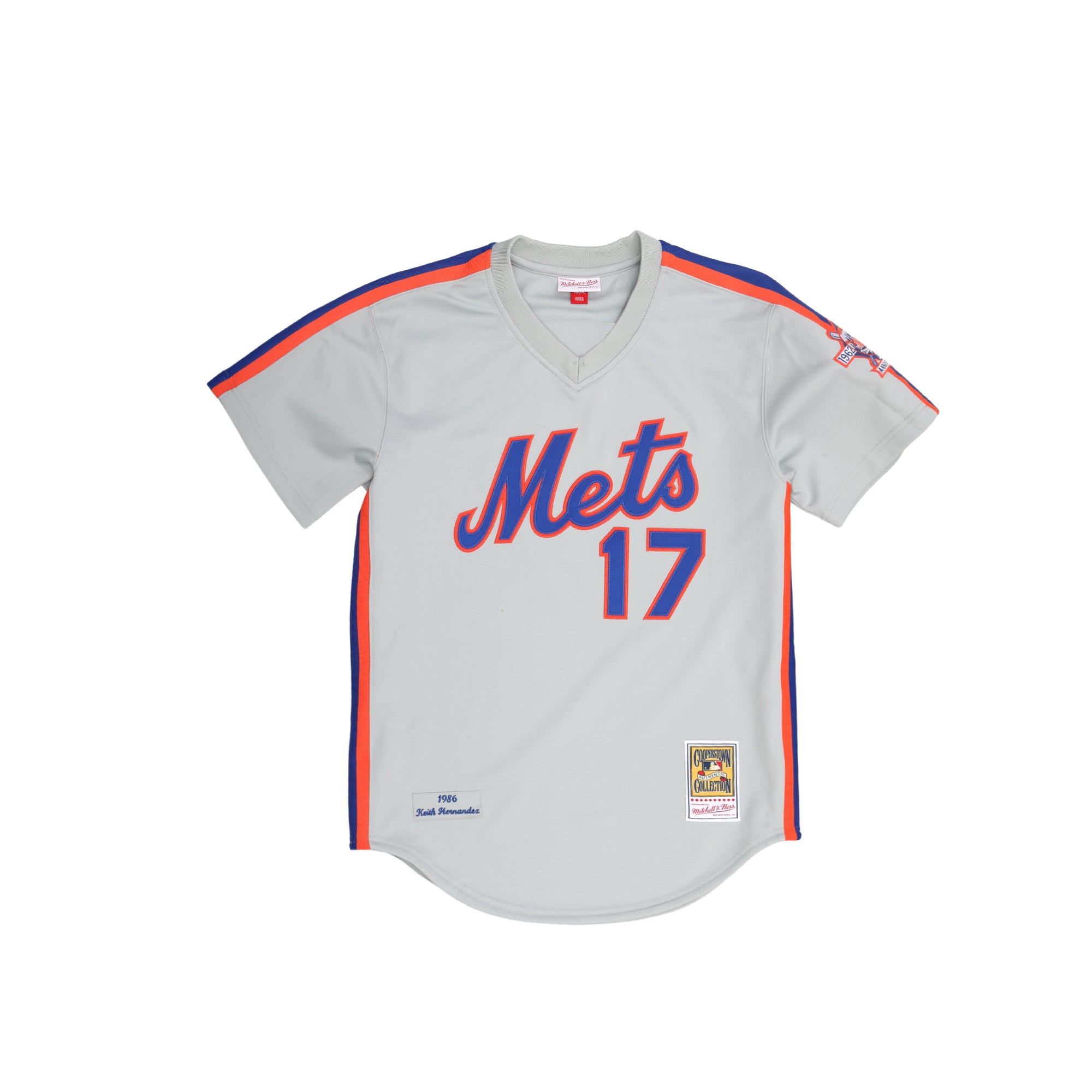 Mitchell & Ness Mens MLB Mets 1986 "Keith Hernandez" Authentic Jersey