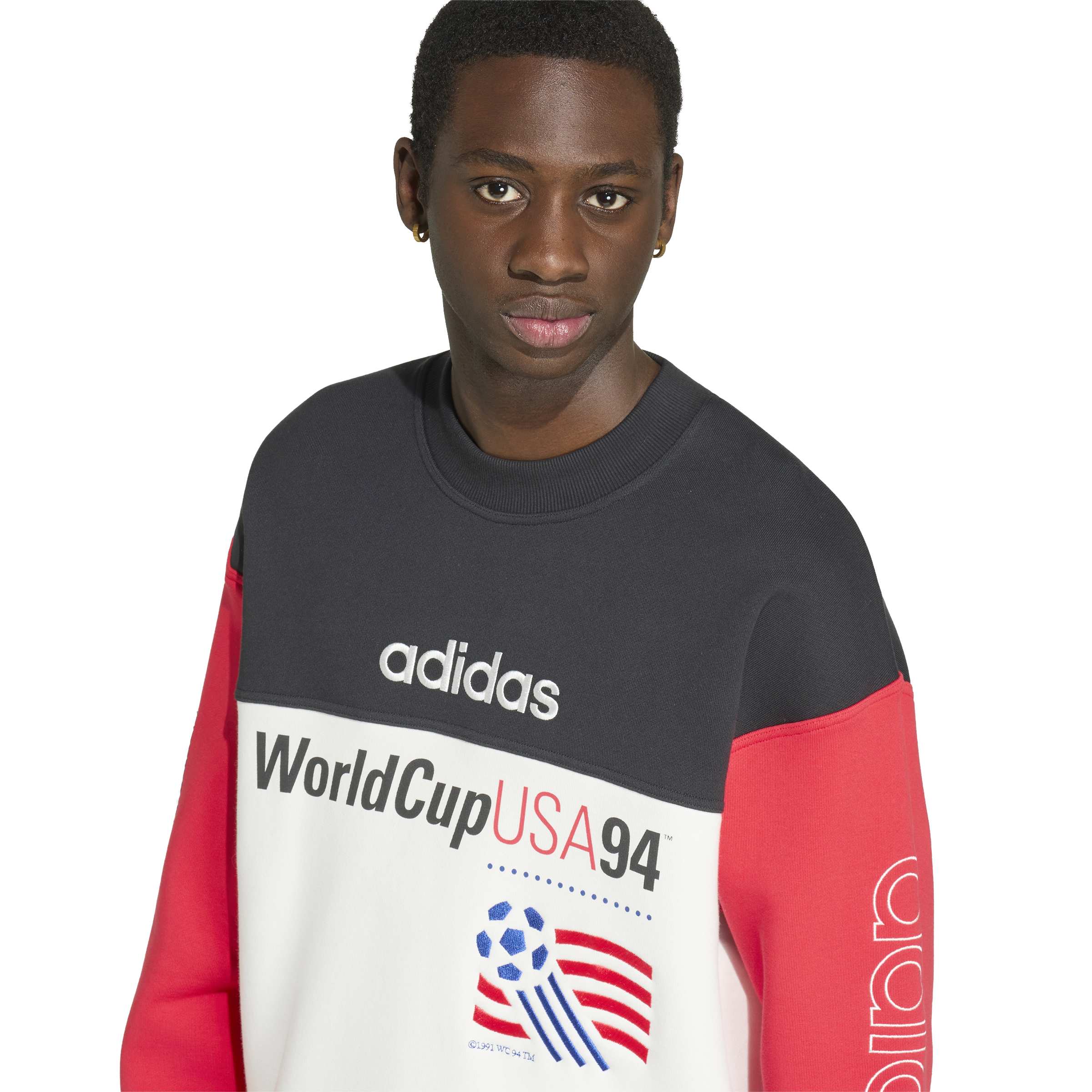 Adidas Mens USA 94 Graphic Sweatshirt
