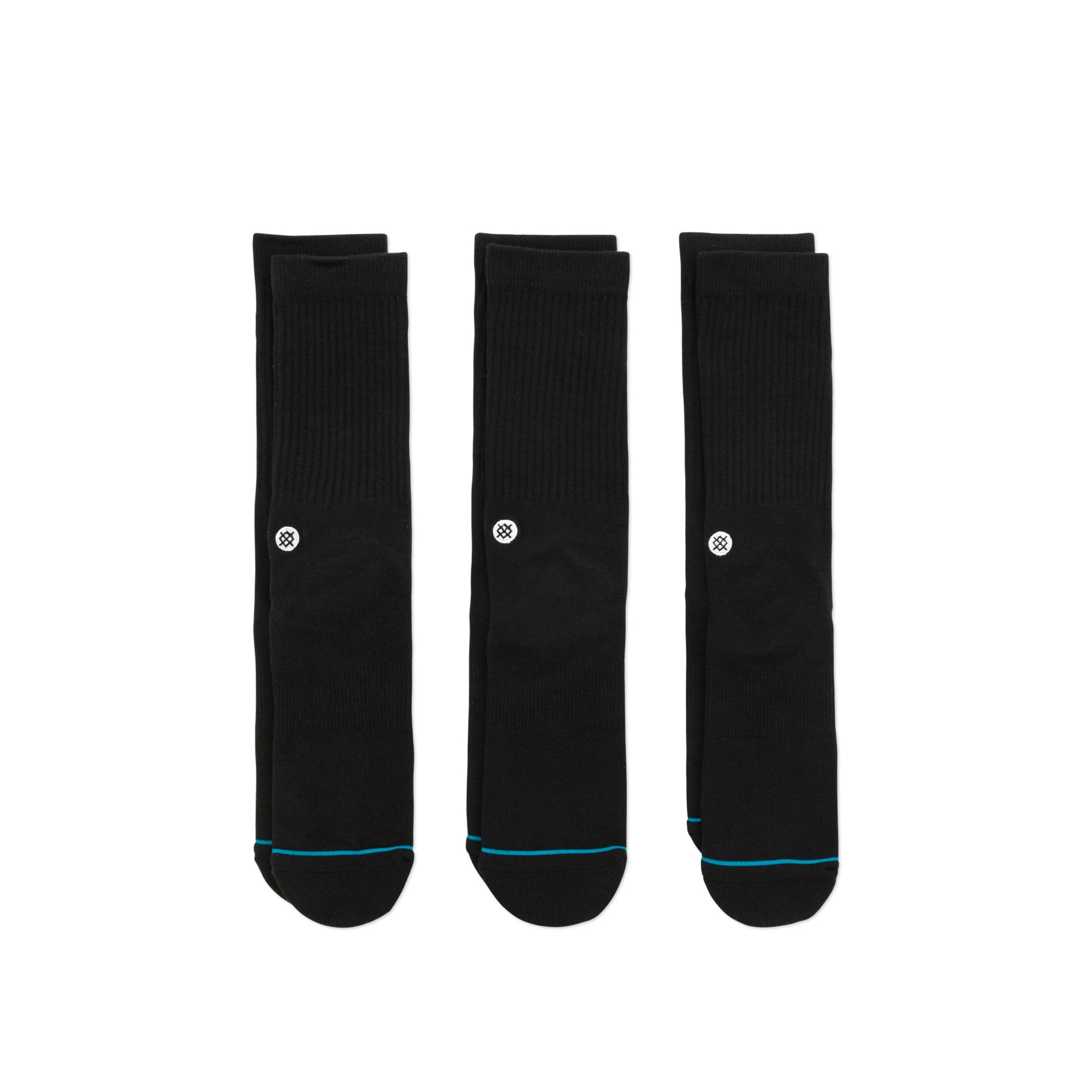Stance Men Icon 3 Pack Socks Black