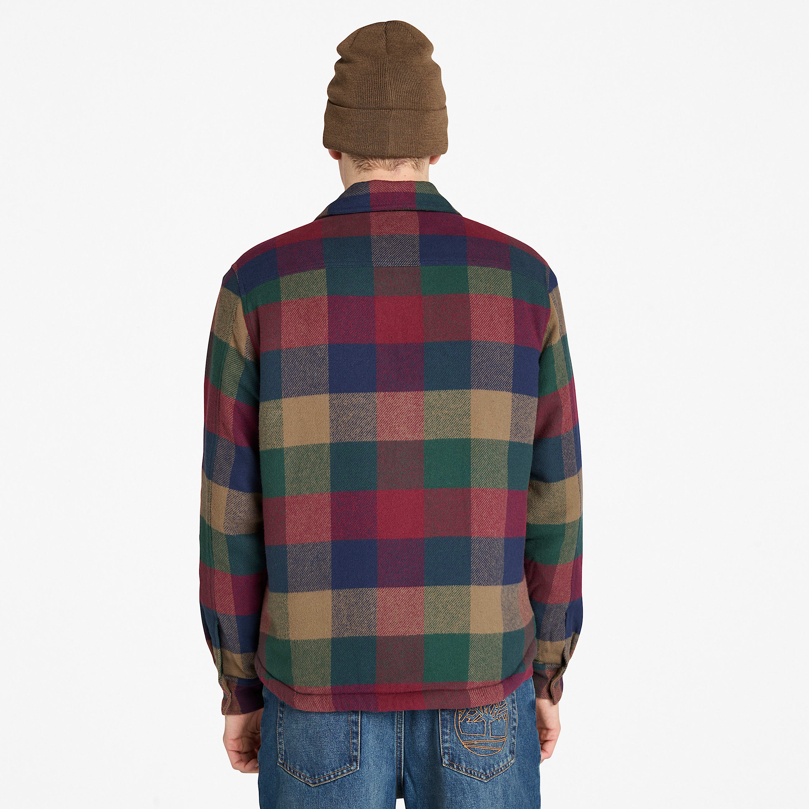 Timberland Mens High Pile Lined Overshirt