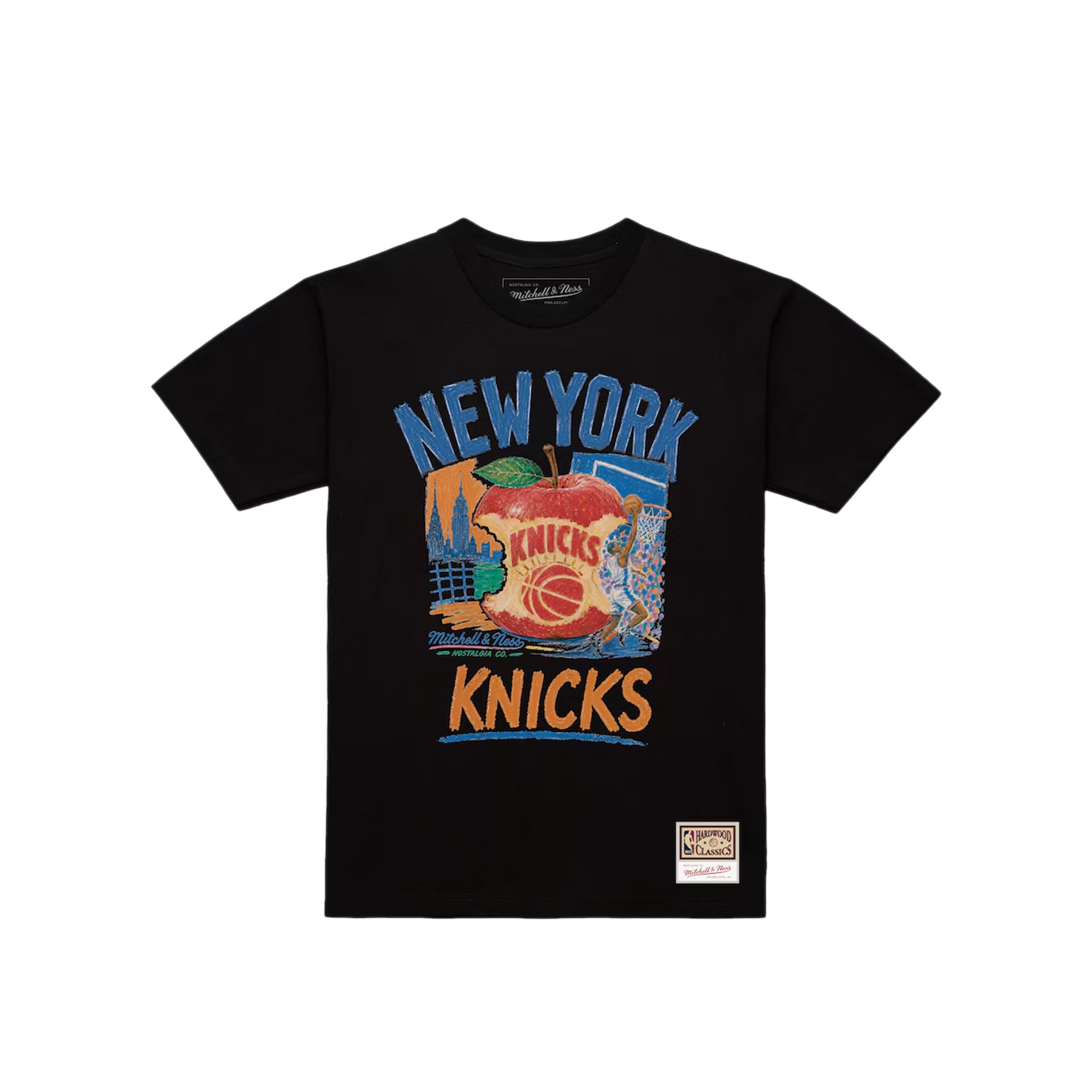 Mitchell & Ness NBA New York Knicks Concrete Apple Tee