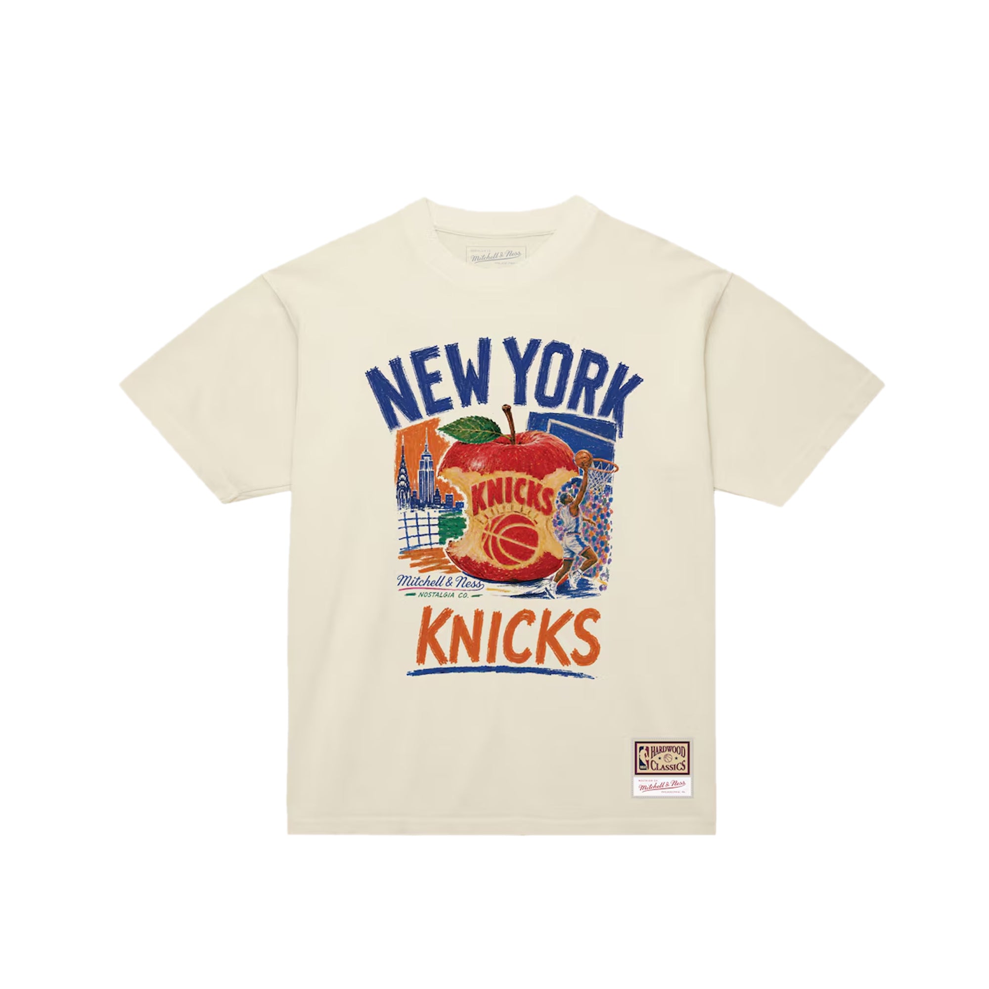Mitchell & Ness NBA New York Knicks Concrete Apple Tee