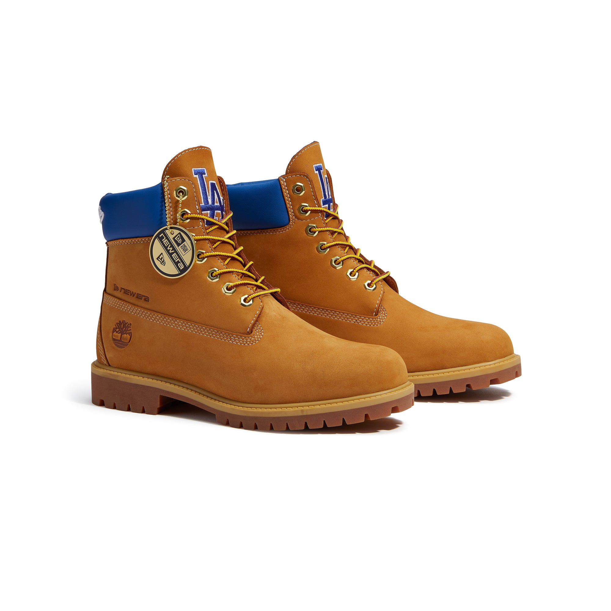 Timberland X New Era x MLB Mens Heritage 6 inches Lace Waterproof "Dodgers" Boots