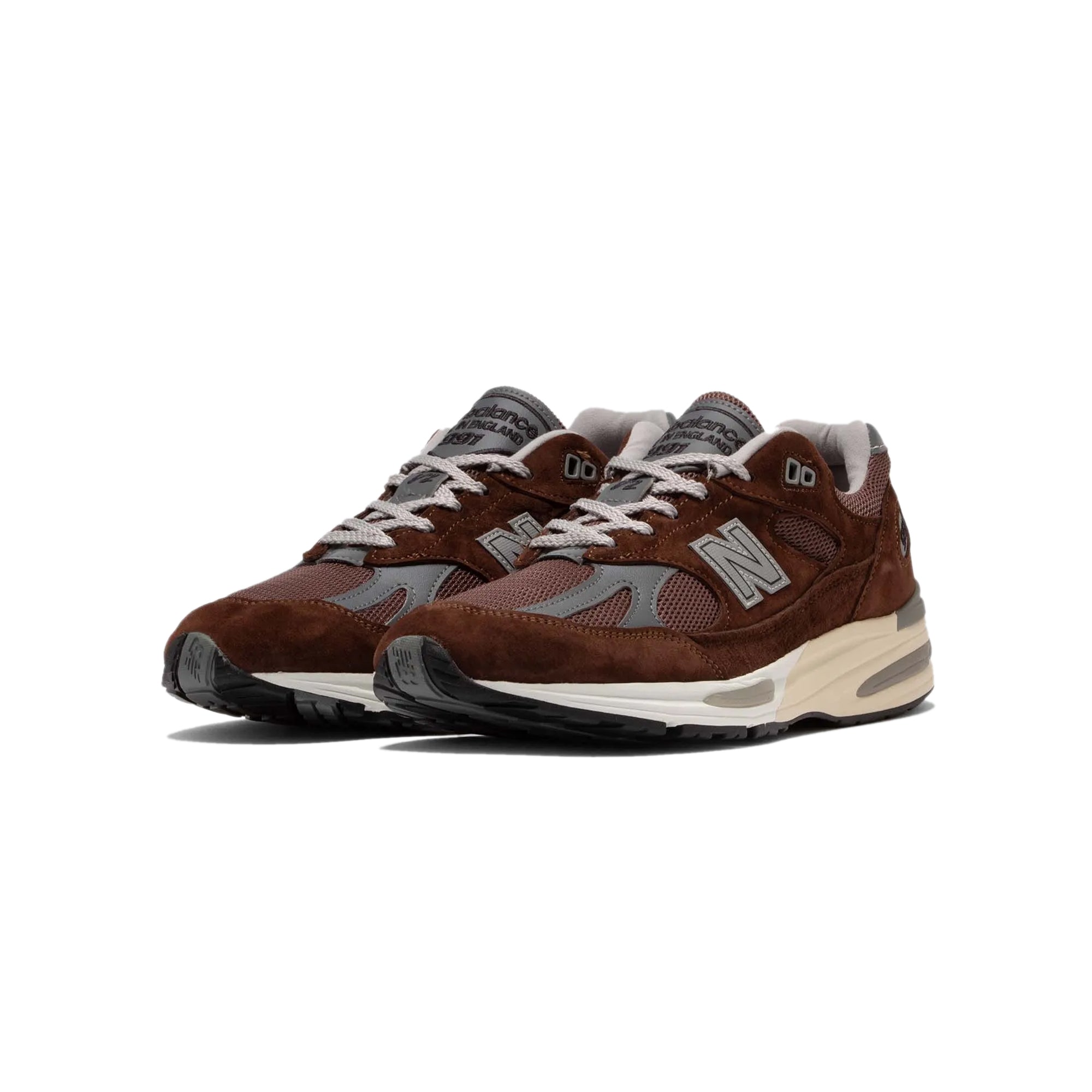 New Balance Mens Made In UK 991v2 Shoes  U991BR2