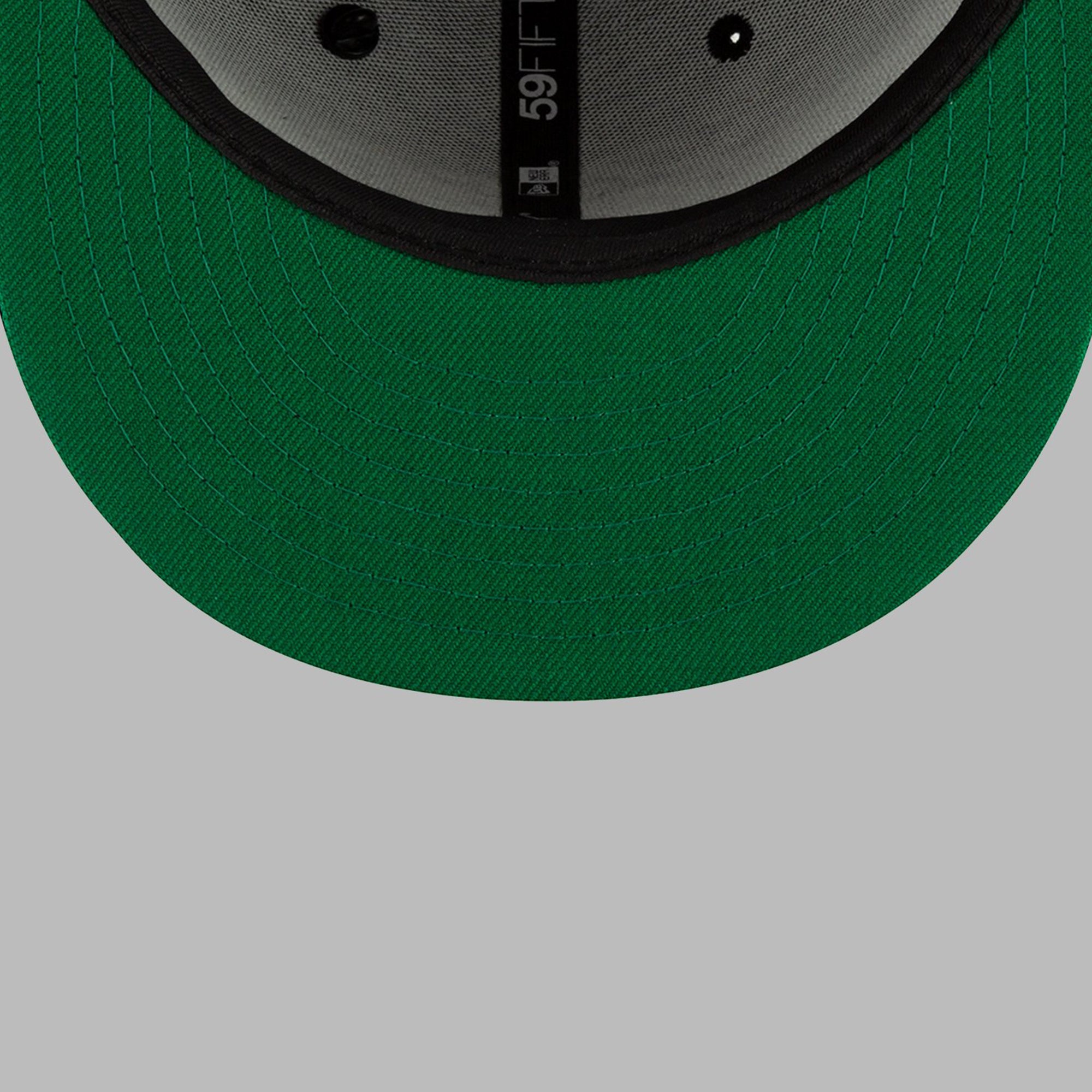 Paper Planes The Original Crown Fitted w/ Green Undervisor 'Black'