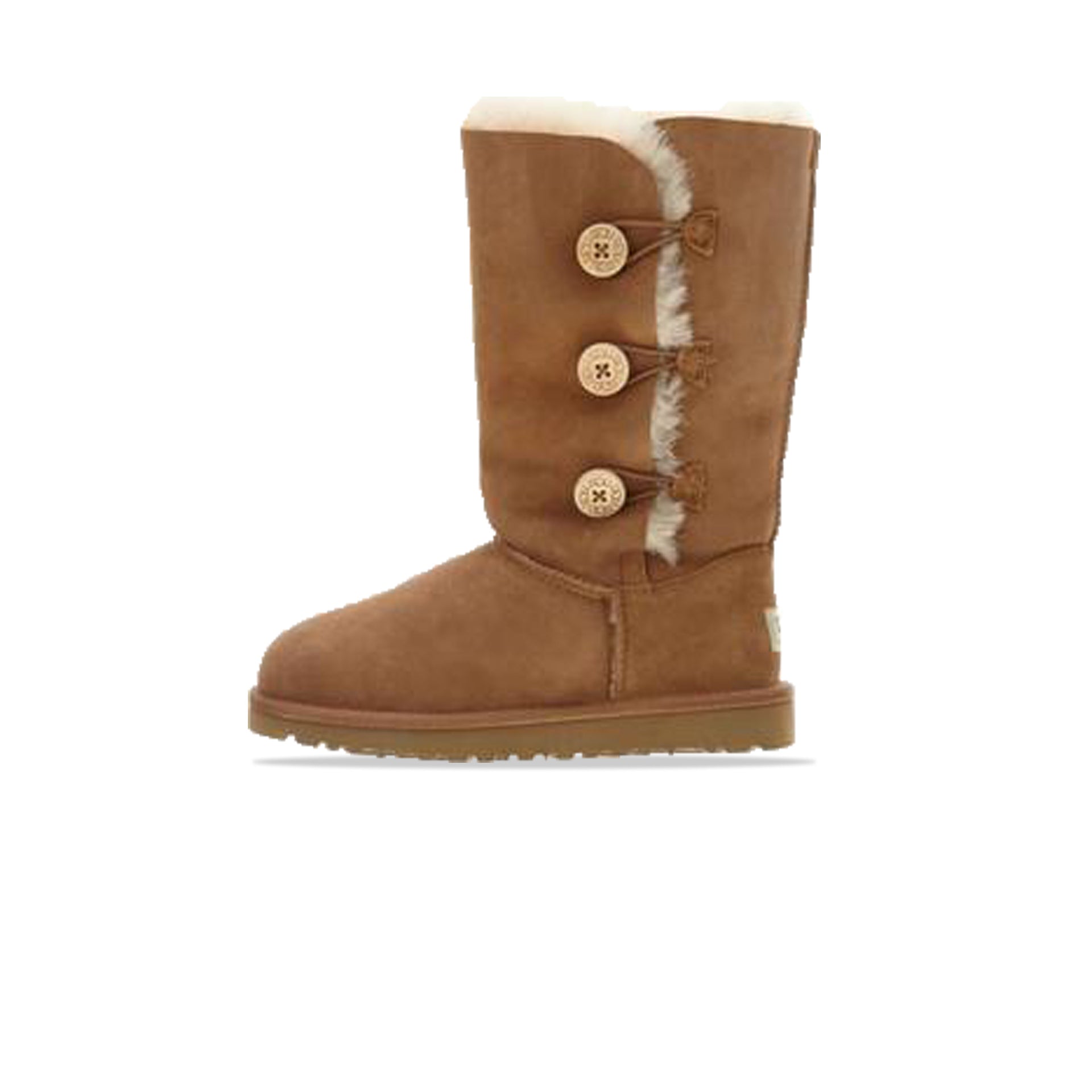UGG Kids Bailey Button Triplet Boots 1962K-CHE Renarts
