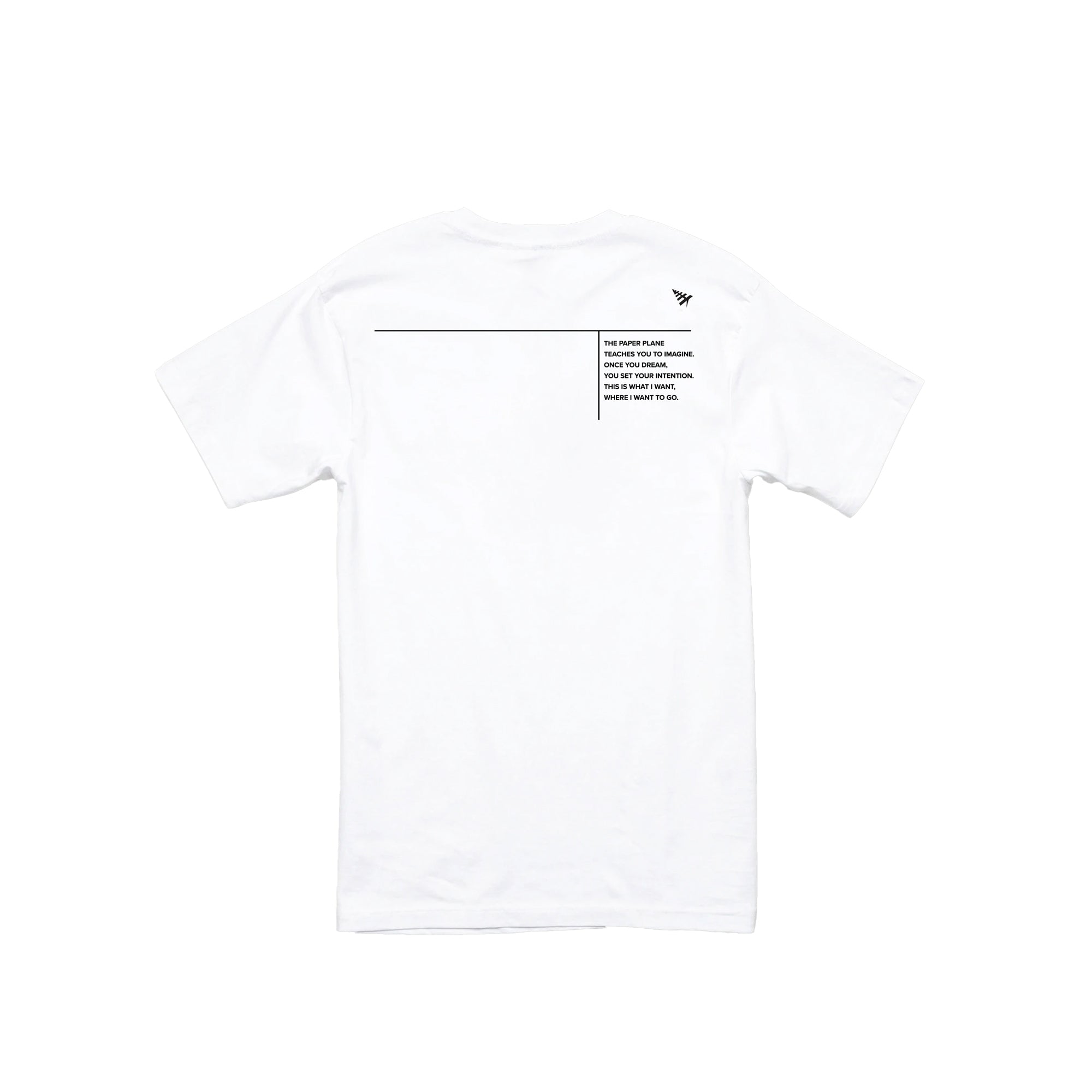 Paper Planes Mens Elevate And Amplify Tee 'White'
