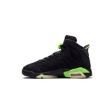 Air Jordan Kids 6 Retro Electric Green Shoes