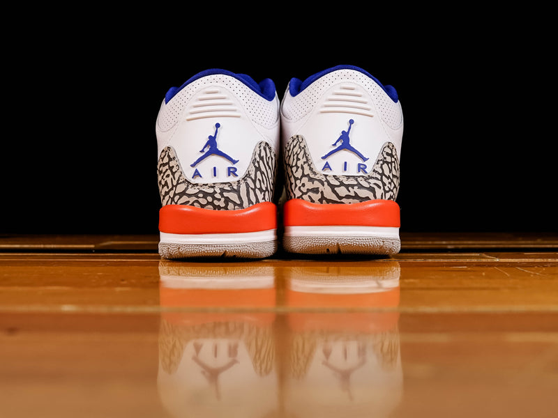 Kid's Air Jordan 3 Retro GS 'Knicks' [398614-148]