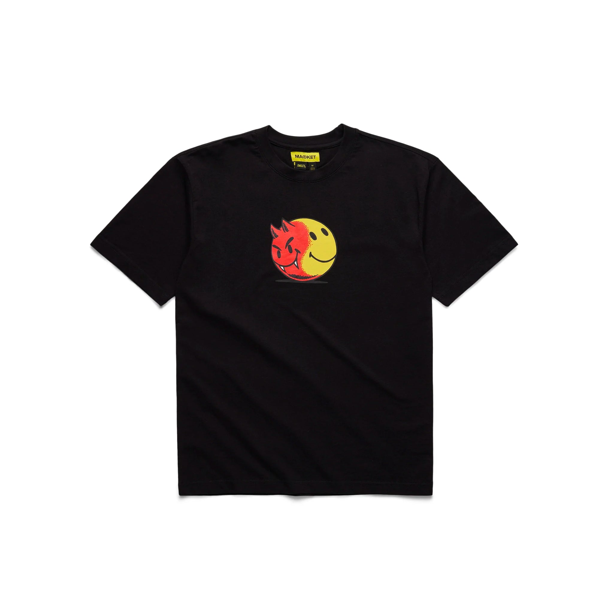 Market Mens Smiley Good and Evil SS Tee