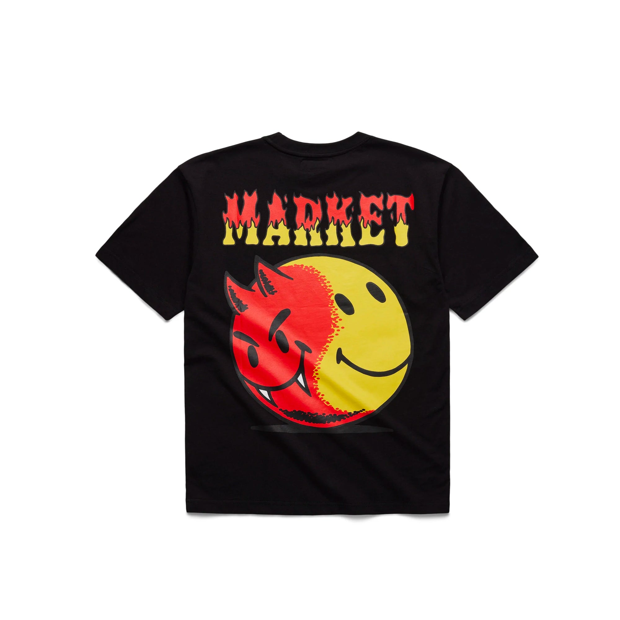 Market Mens Smiley Good and Evil SS Tee