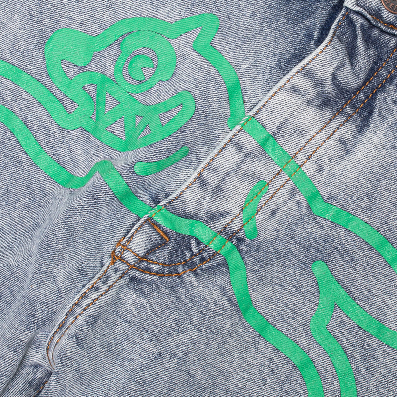 Icecream Mens 'Light Blue' Running Dog Jeans