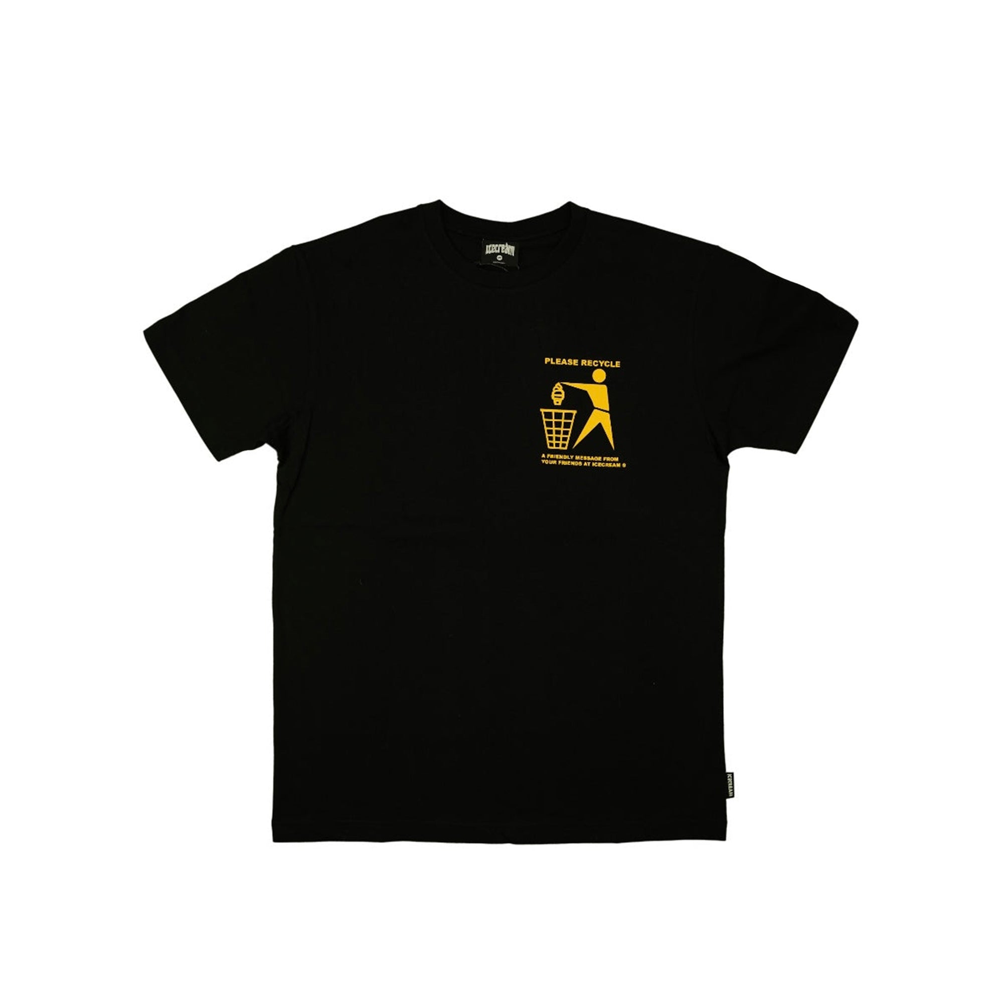 Icecream Mens Recycle SS Tee 'Black'