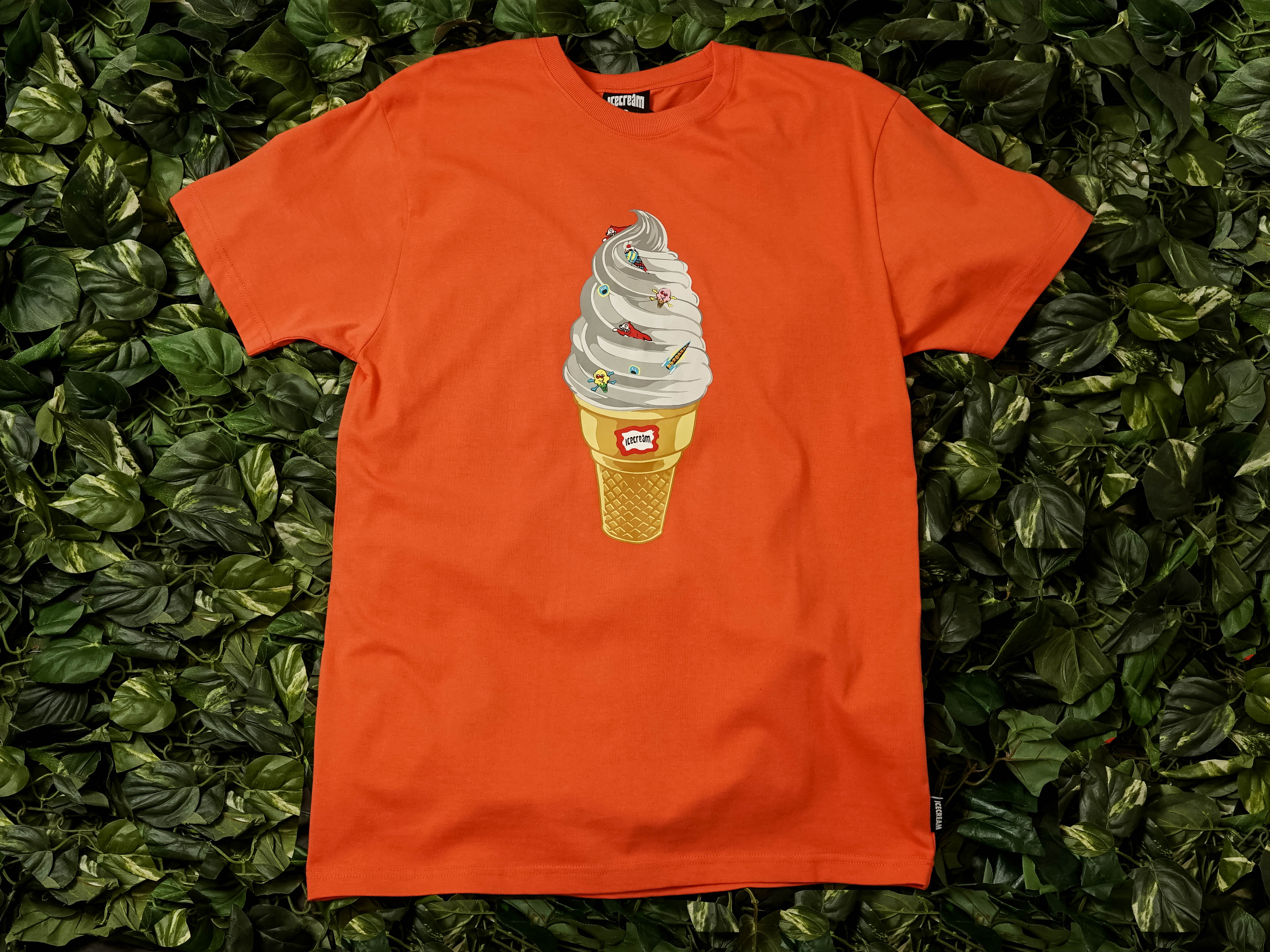 ICECREAM Vanilla Cone S/S Tee [491-7204-DSC]