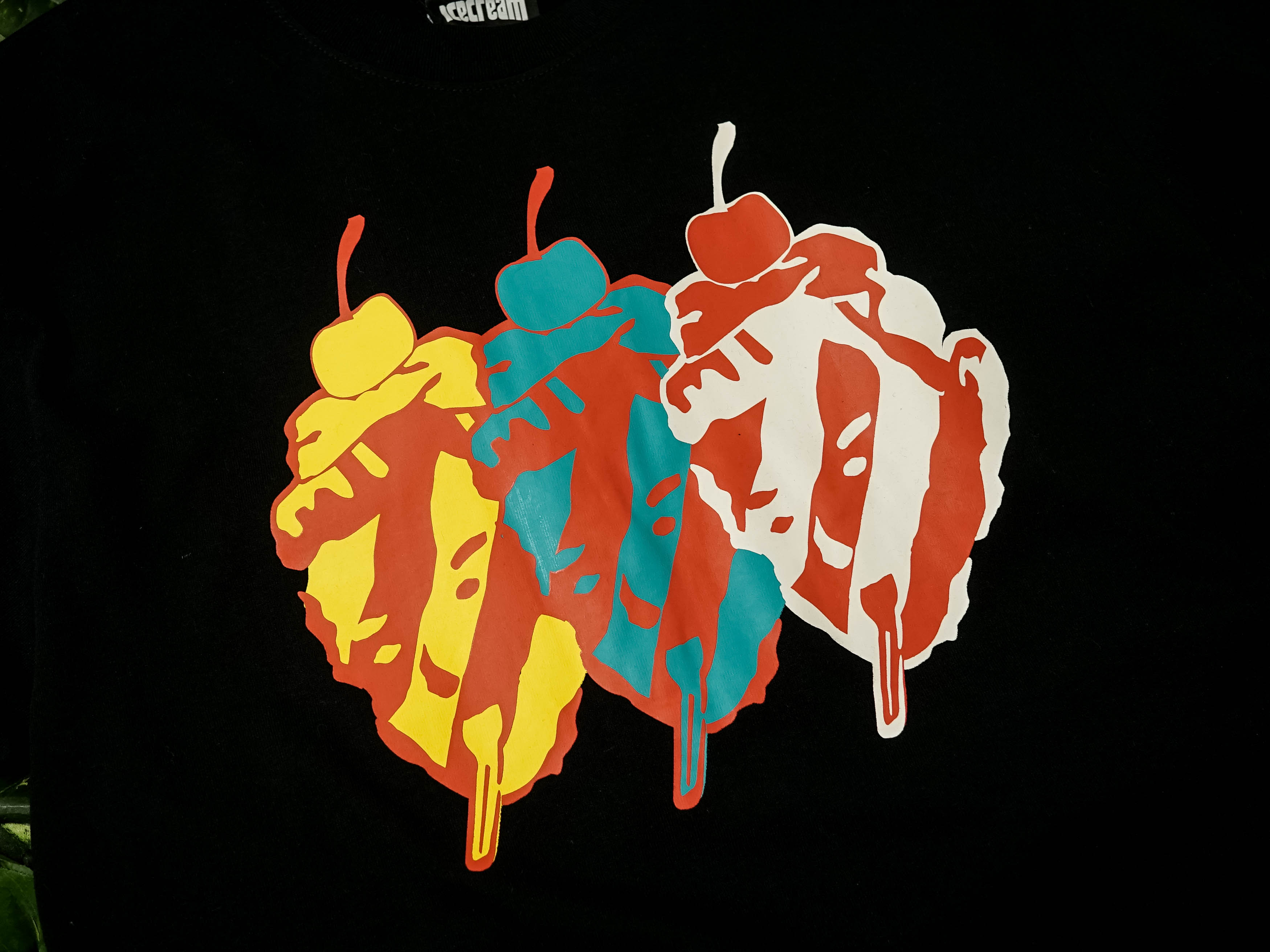 ICECREAM Faces and Places S/S Tee [491-7214-BLK]