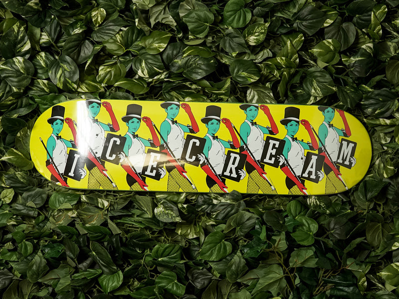 ICECREAM Top Hat Skate Deck [491-7808-BLK]