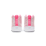 Air Jordan 12 Youth Retro 'White/Arctic Punch-Hyper Pink' Shoes