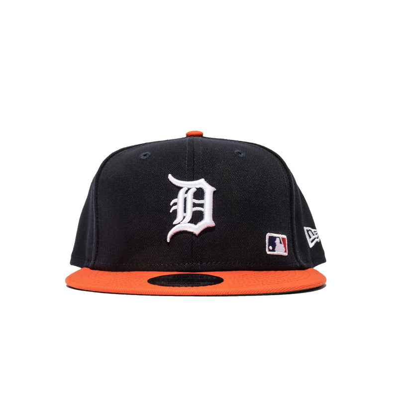 Detroit Tigers Washed Orange Men's Fitted Cap