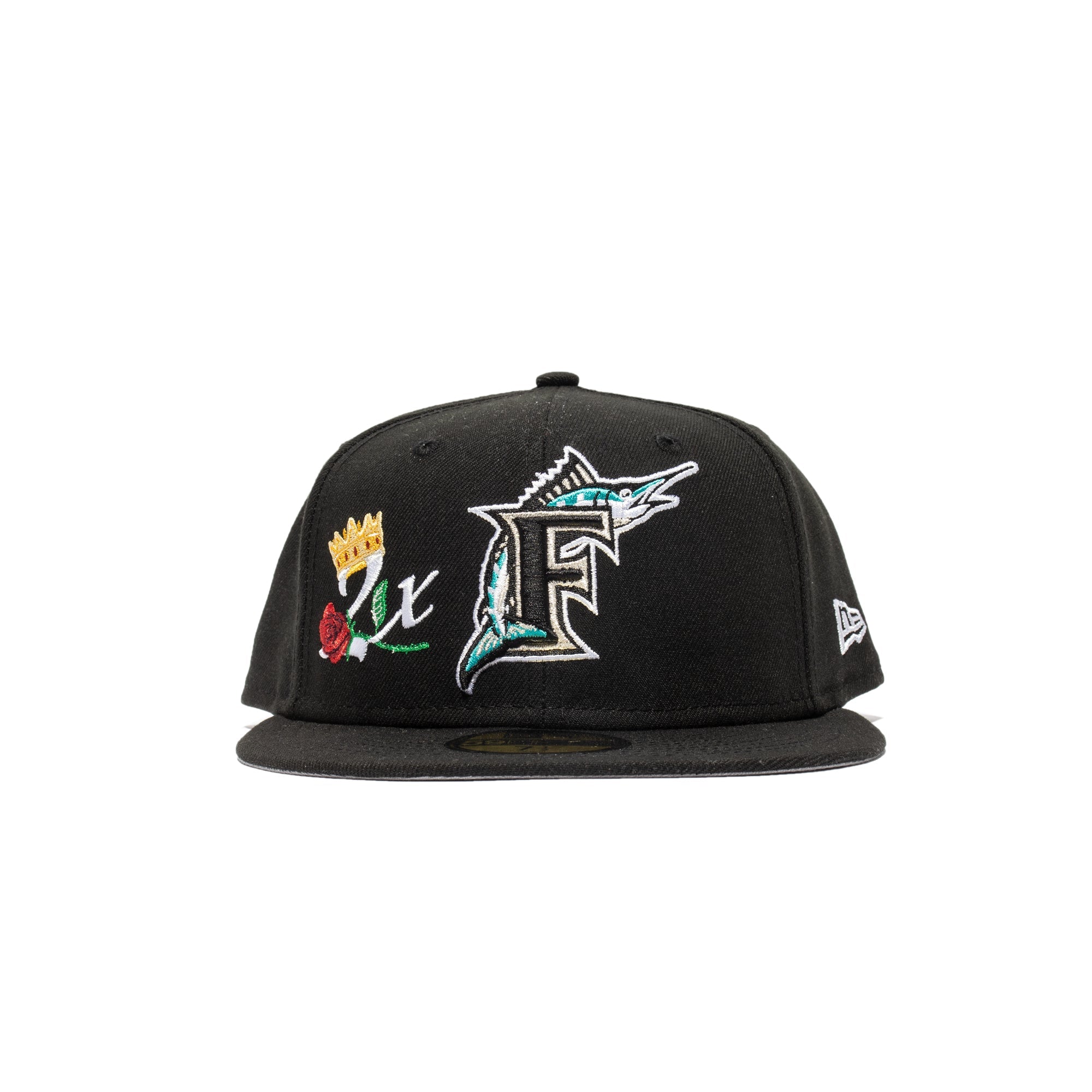 New Era Crown Champs 59FIFTY Florida Marlins Fitted Hat