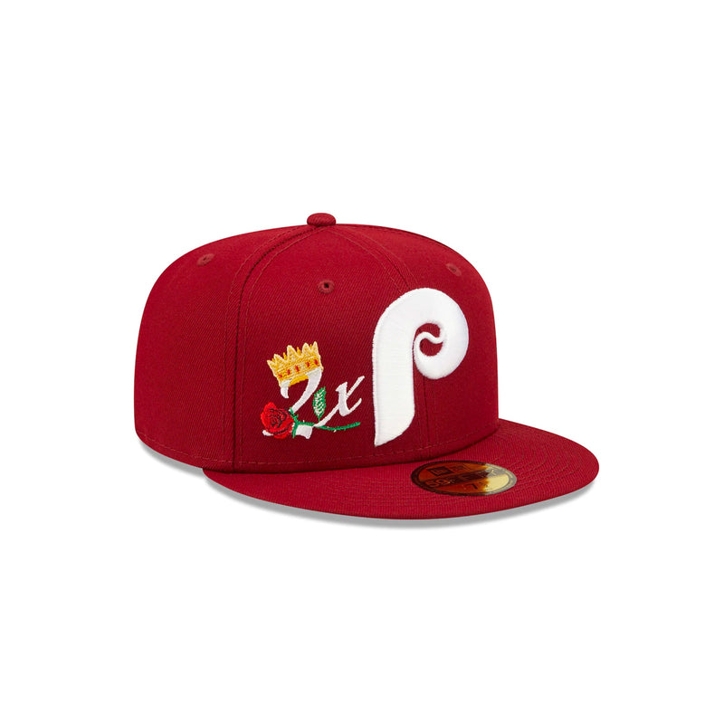 New Era Philadelphia Phillies 'World Champions' 59FIFTY Fitted Red