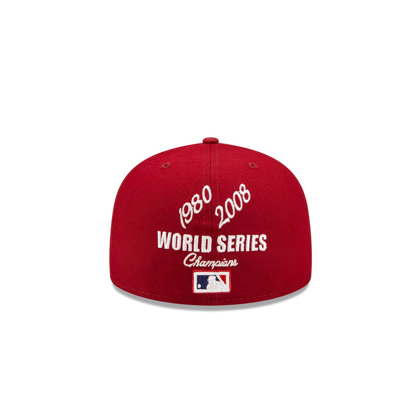 Philadelphia Phillies 2008 World Series New Era 59Fifty Fitted Hat