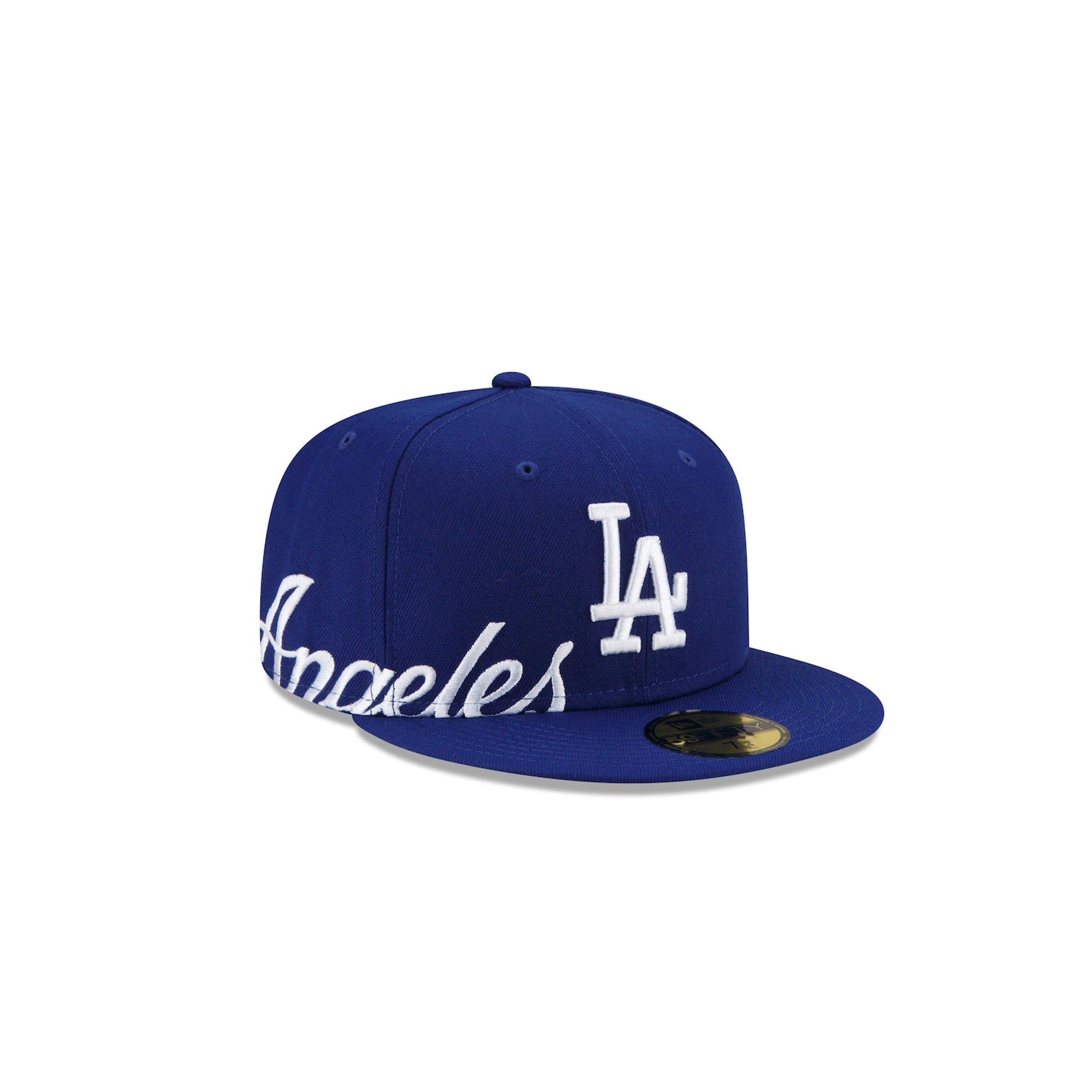 New Era Side Split 59FIFTY Los Angeles Dodgers Fitted Hat