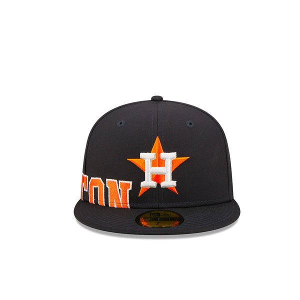 New Era Side Split 59FIFTY Houston Astros Fitted Hat 7