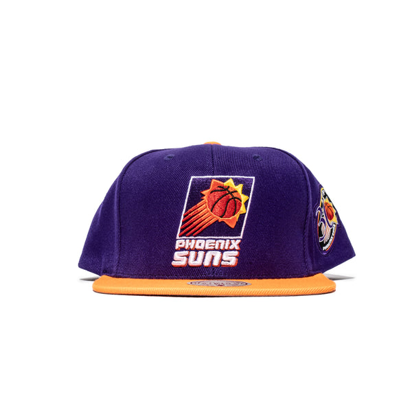 Mitchell & Ness Pheonix Suns Patches 2 Tone HWC Hat 'Purple/Orange'